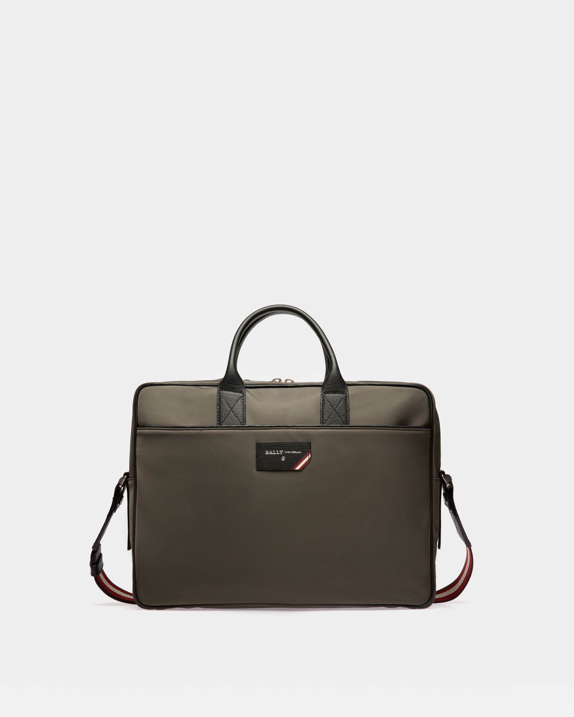 Faldy Beniness-Tasche Aus Militärgrünem Recyceltem Nylon Für Herren - Herren - Bally - 01