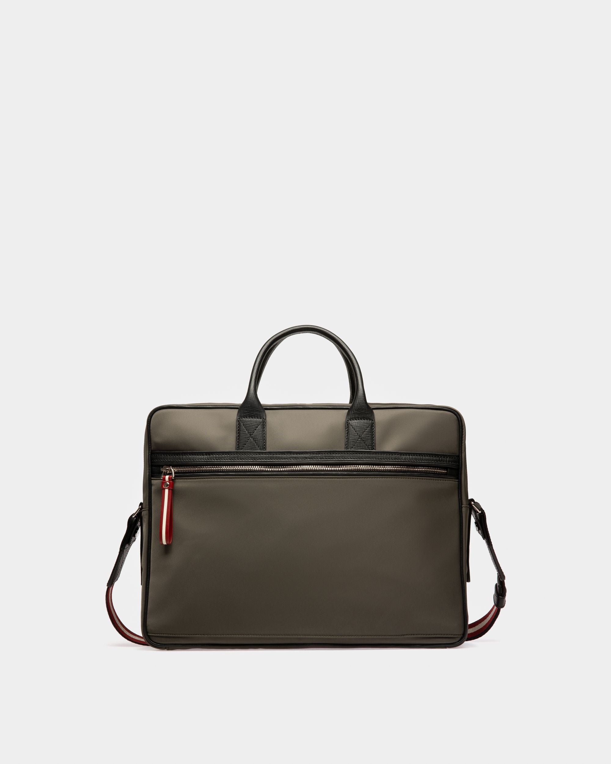 Faldy Beniness-Tasche Aus Militärgrünem Recyceltem Nylon Für Herren - Herren - Bally - 03