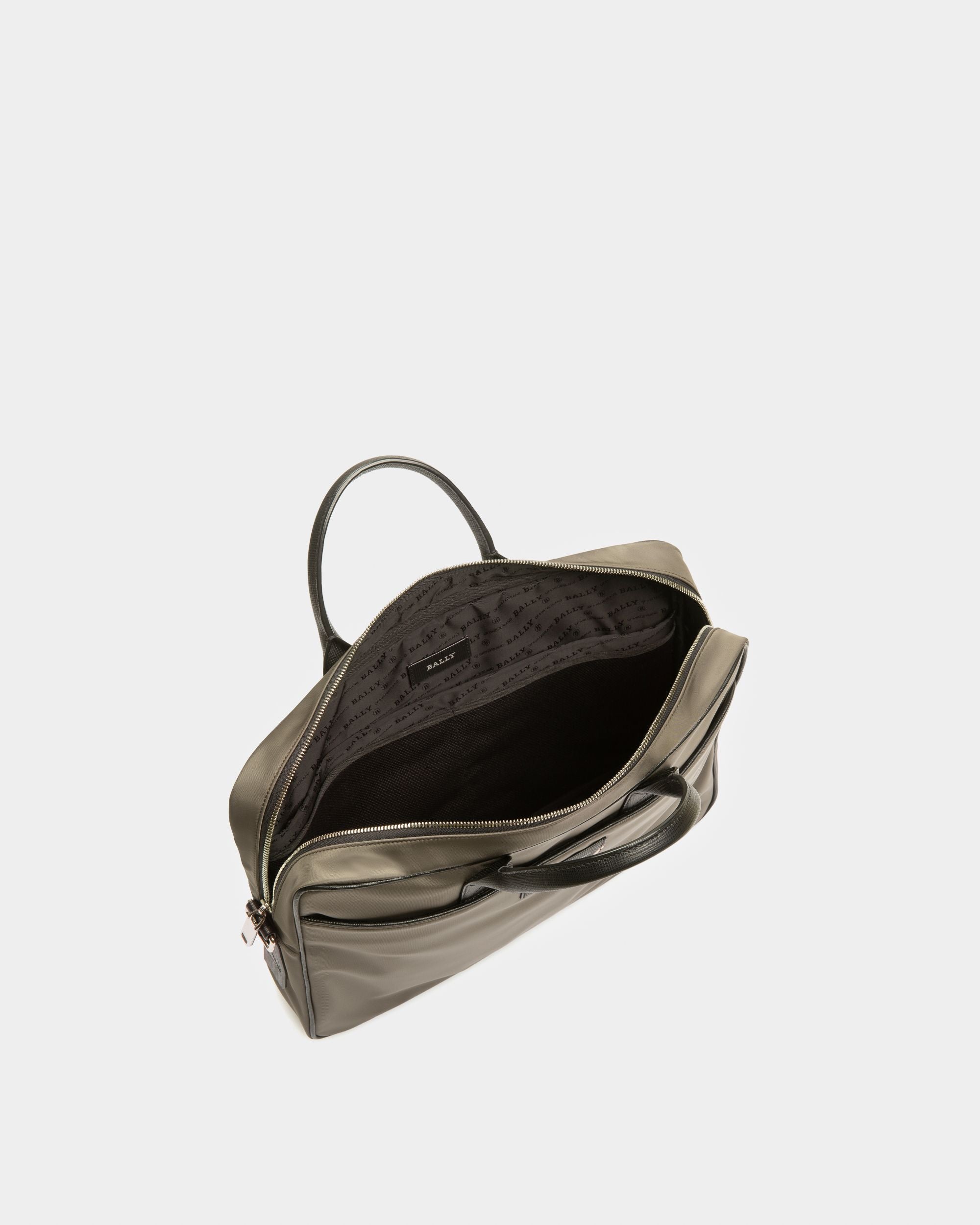 Faldy Beniness-Tasche Aus Militärgrünem Recyceltem Nylon Für Herren - Herren - Bally - 04