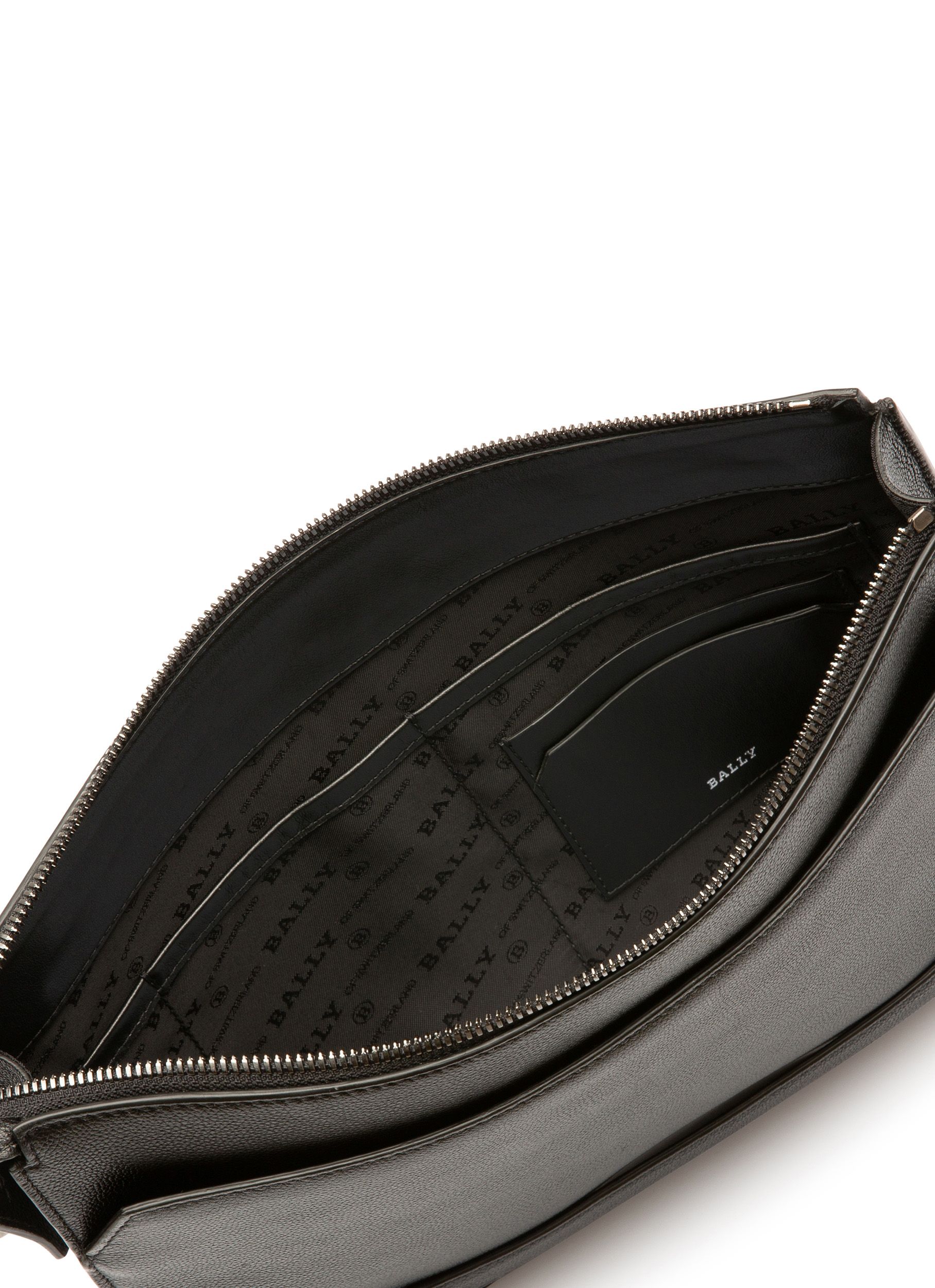 Eming Clutch Aus Schwarzem Leder - Herren - Bally - 04