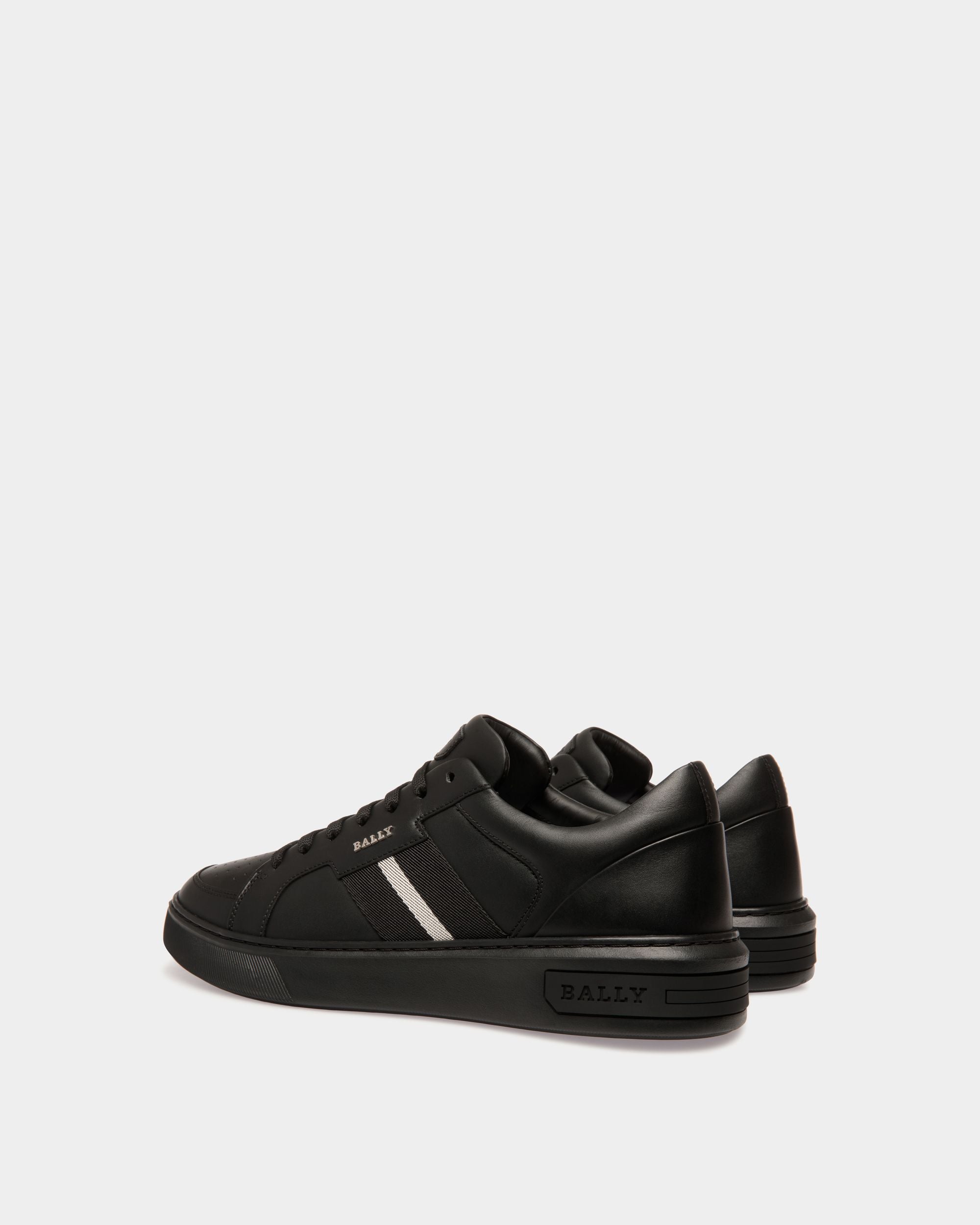 Moony Leder-Sneaker In Schwarz - Herren - Bally - 03