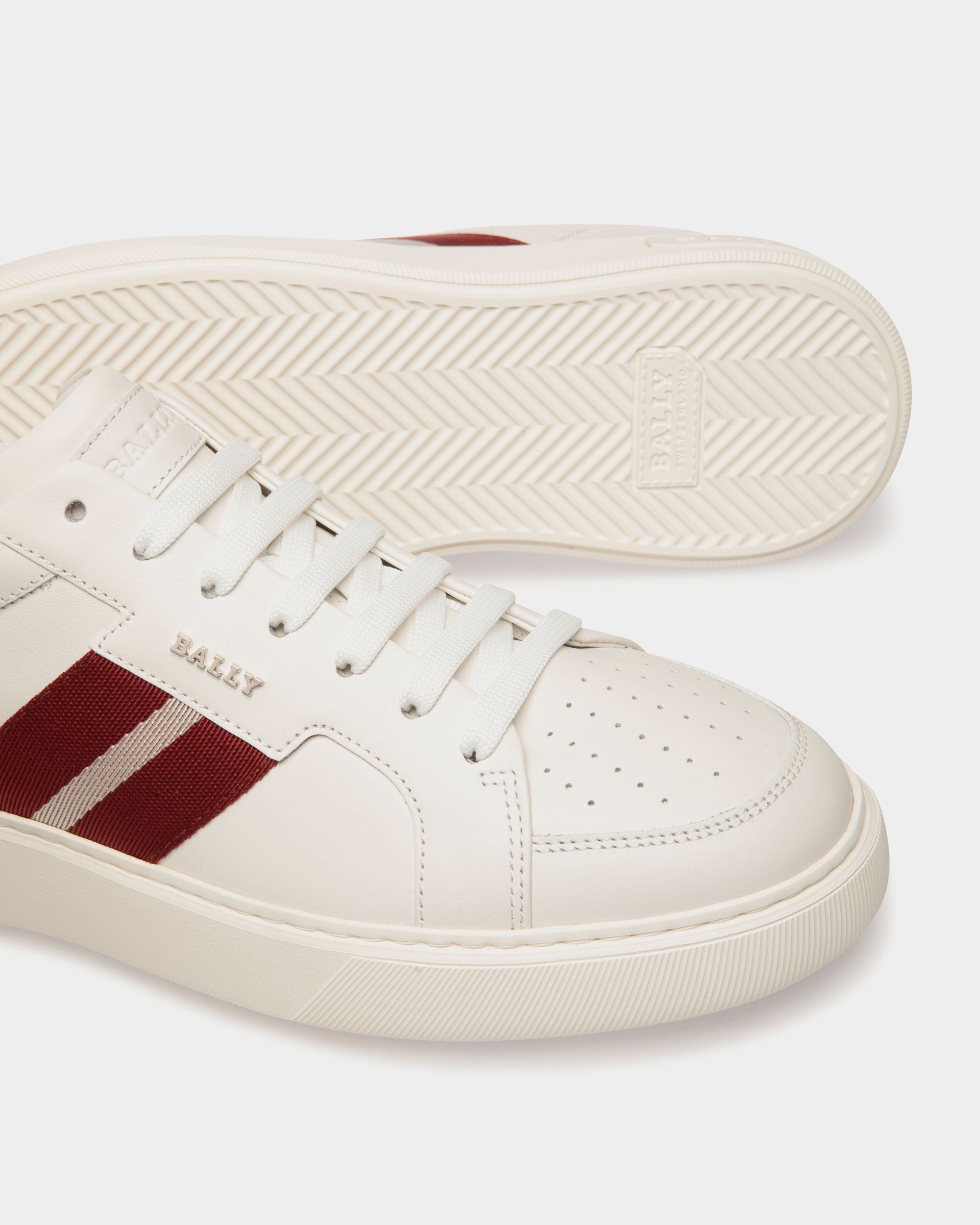 Moony Leder-Sneaker In Weiß - Herren - Bally - 04