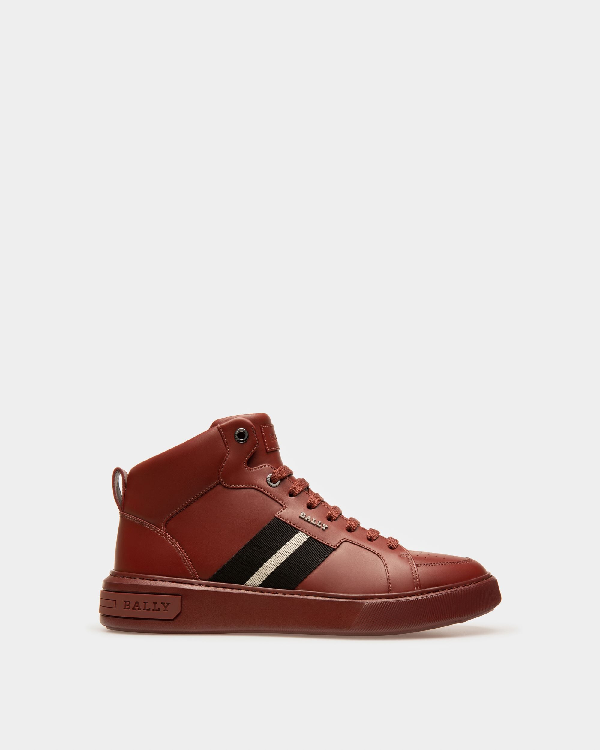 Myles Sneaker Aus Traditionsrotem Leder - Herren - Bally - 01