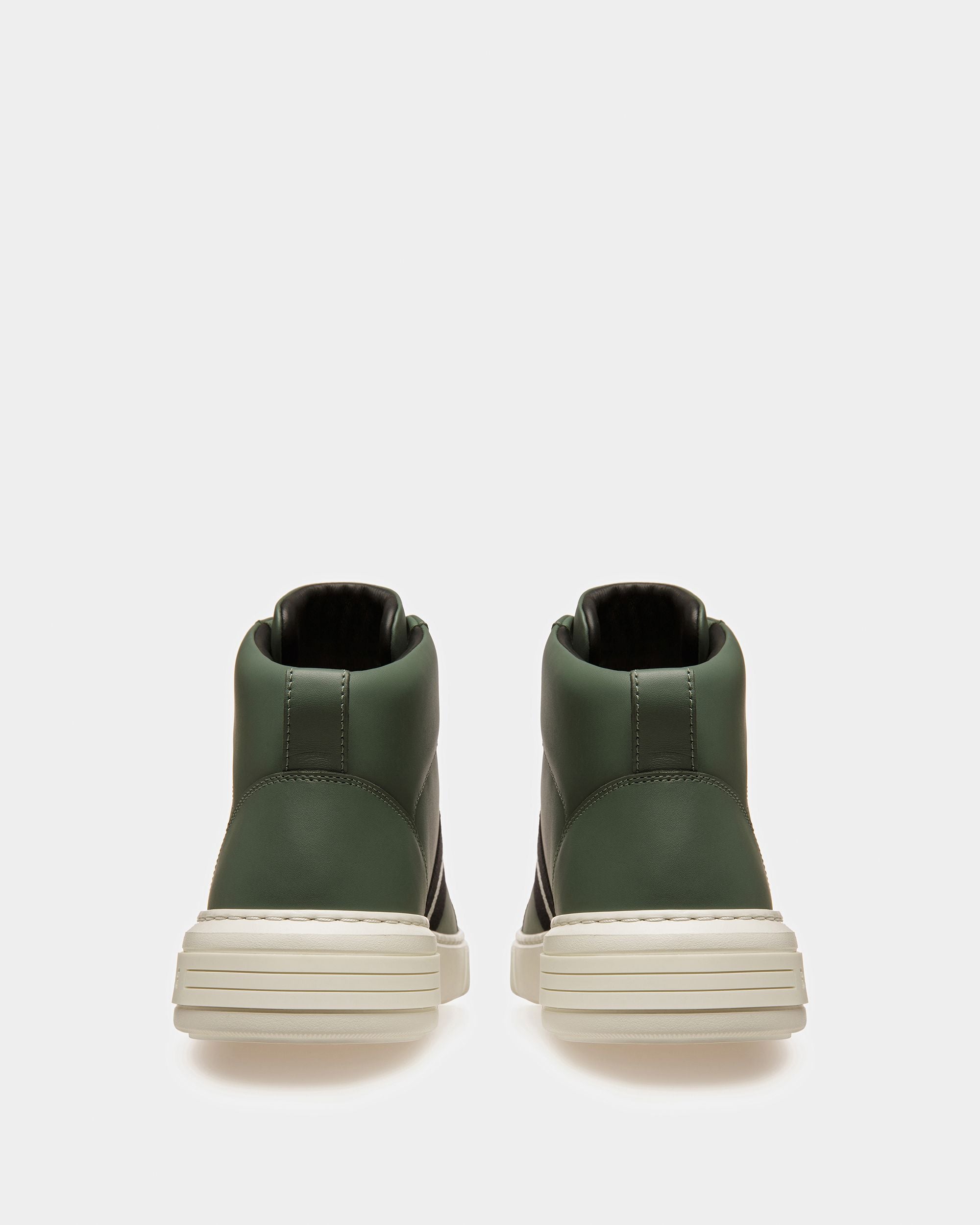 Myles Sneakers Aus Leder In Salbeigrün - Herren - Bally - 04