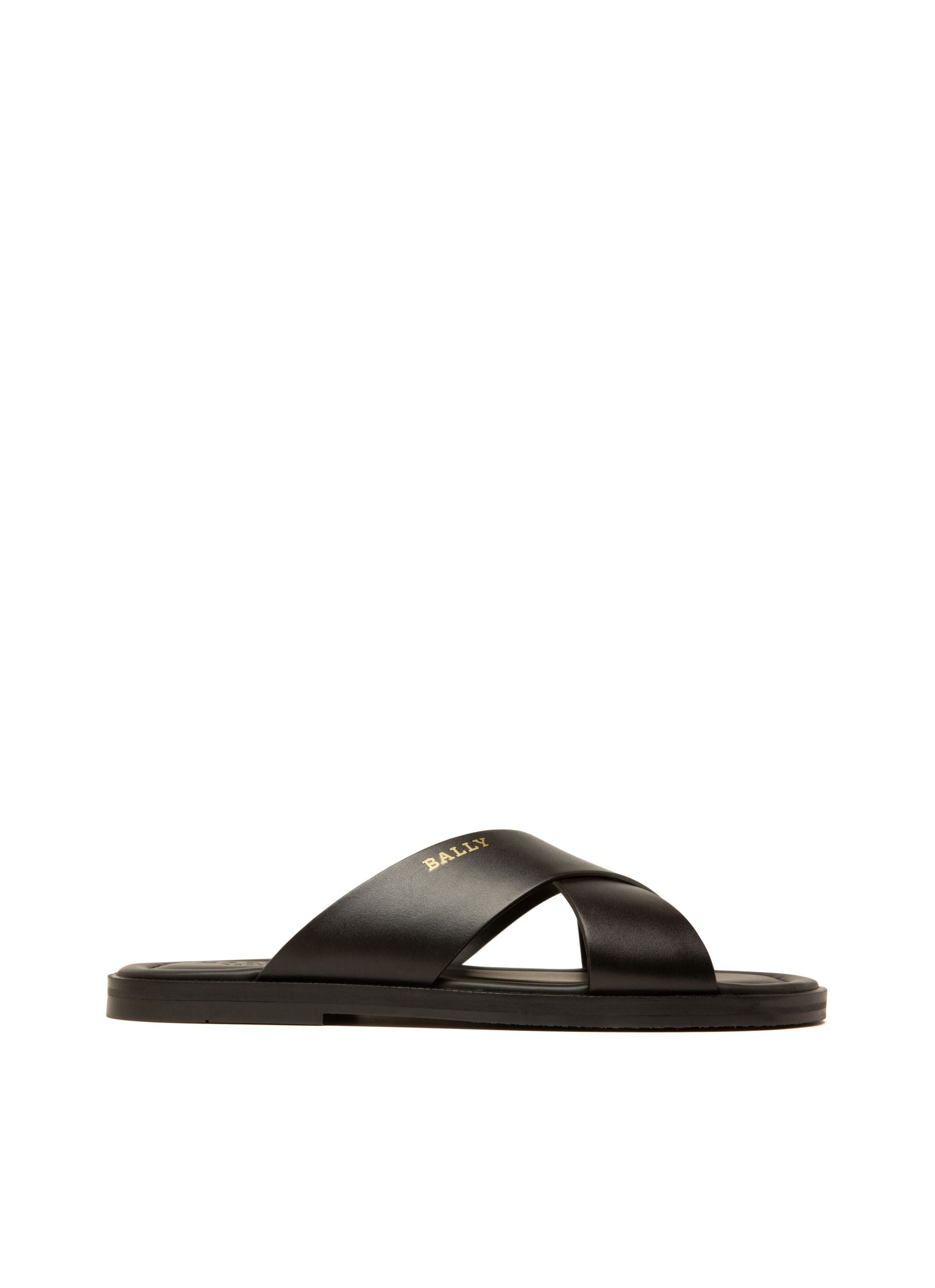 Jair Ledersandalen In Schwarz - Herren - Bally - 01