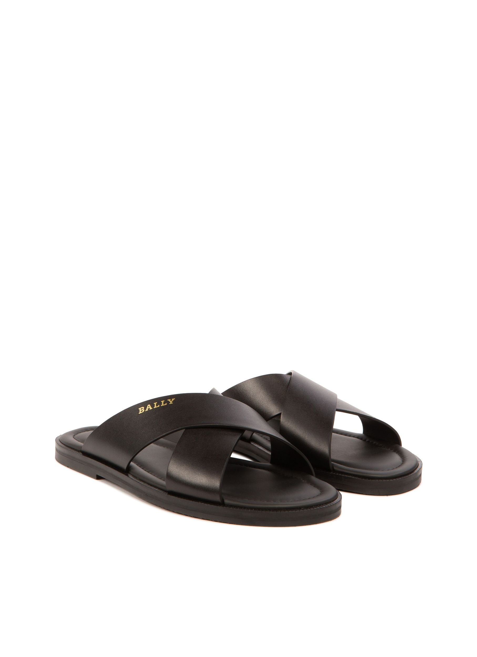 Jair Ledersandalen In Schwarz - Herren - Bally - 02