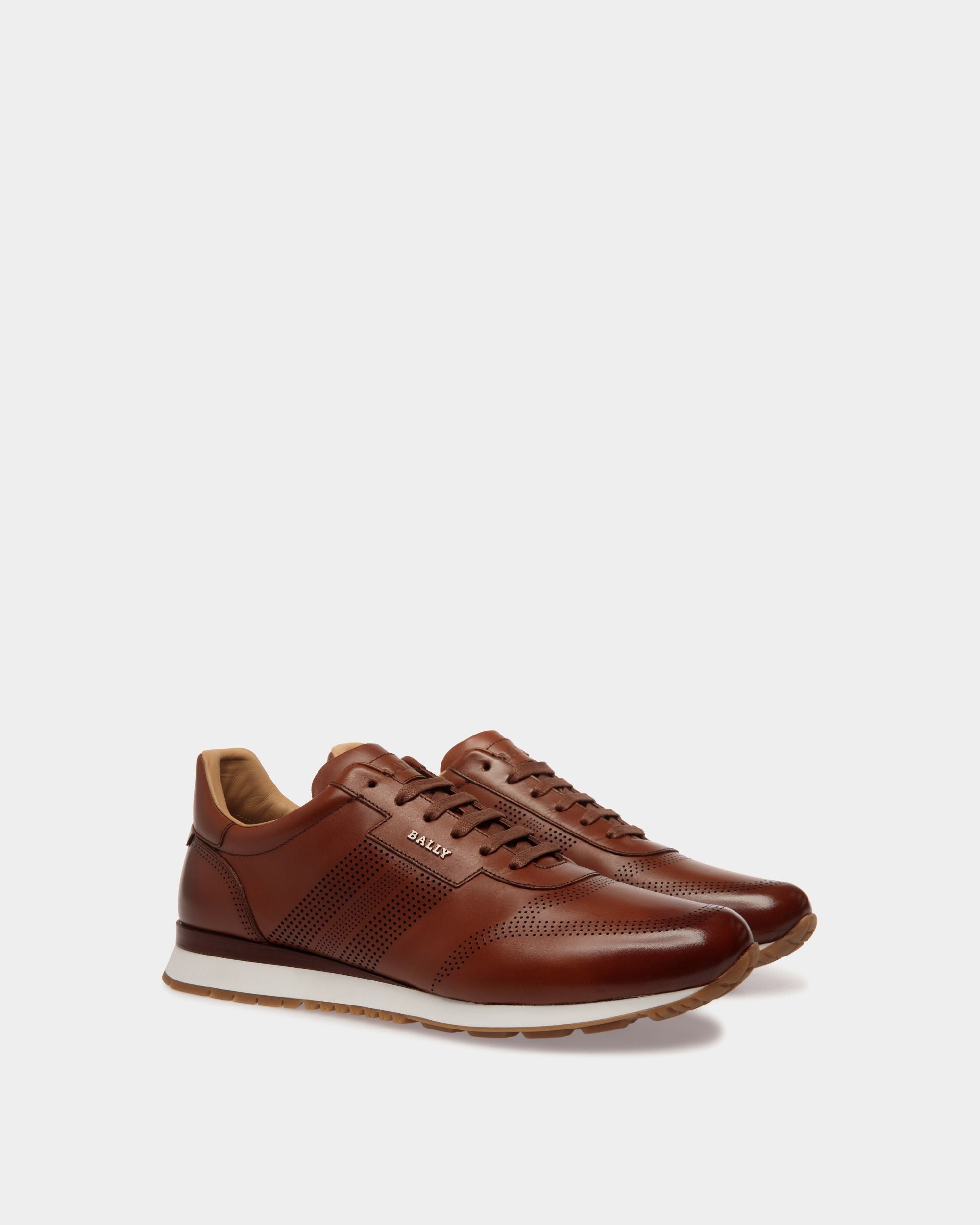 Asken Leder-Sneaker In Braun - Herren - Bally - 03