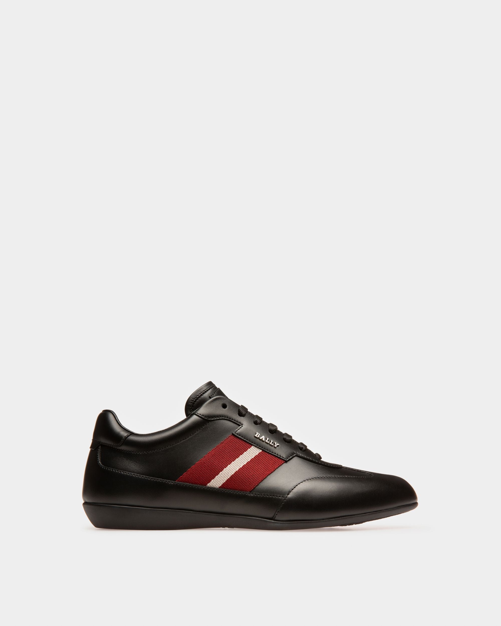 Haldin Sneaker Aus Schwarzem Leder - Herren - Bally - 01