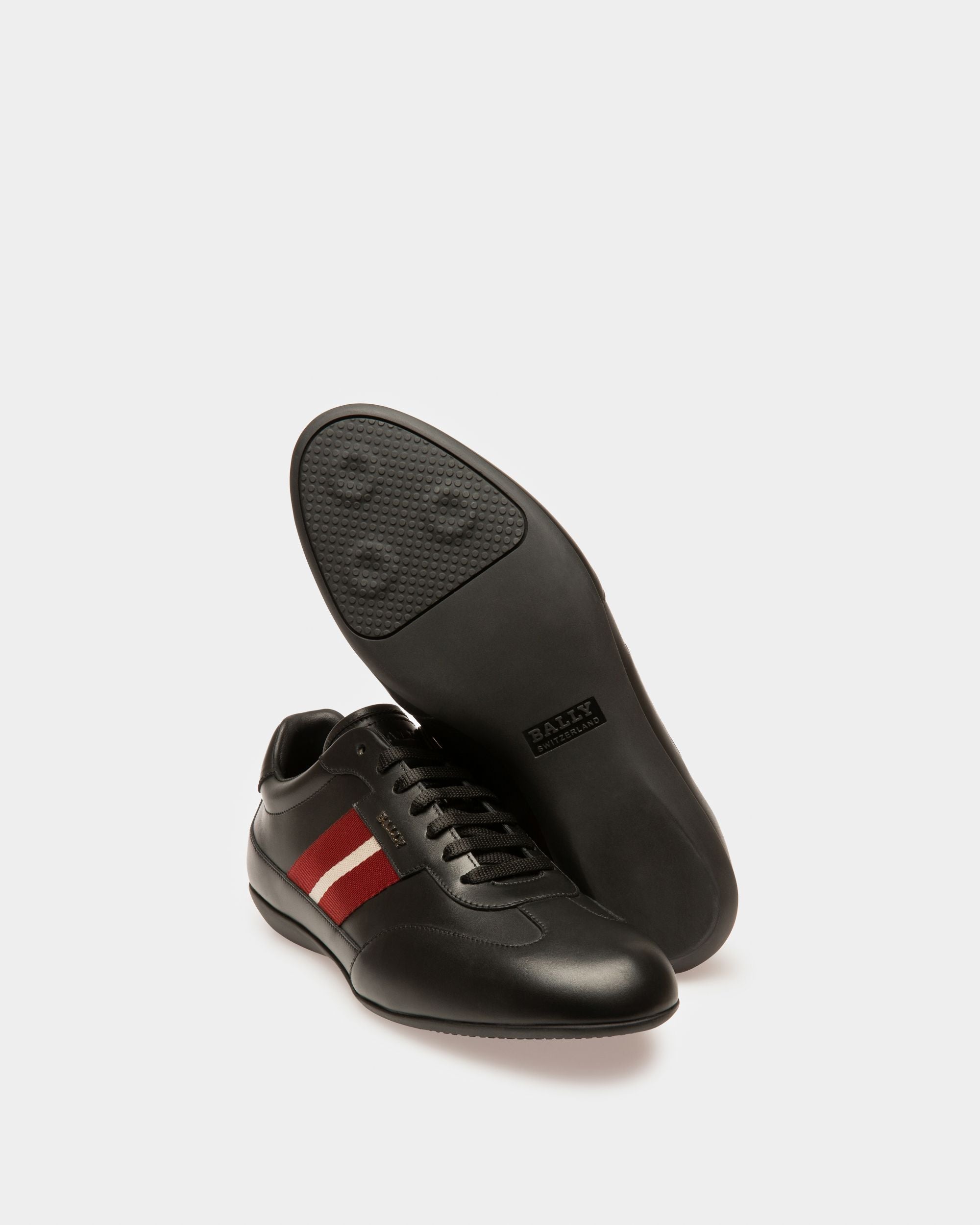 Haldin Sneaker Aus Schwarzem Leder - Herren - Bally - 04