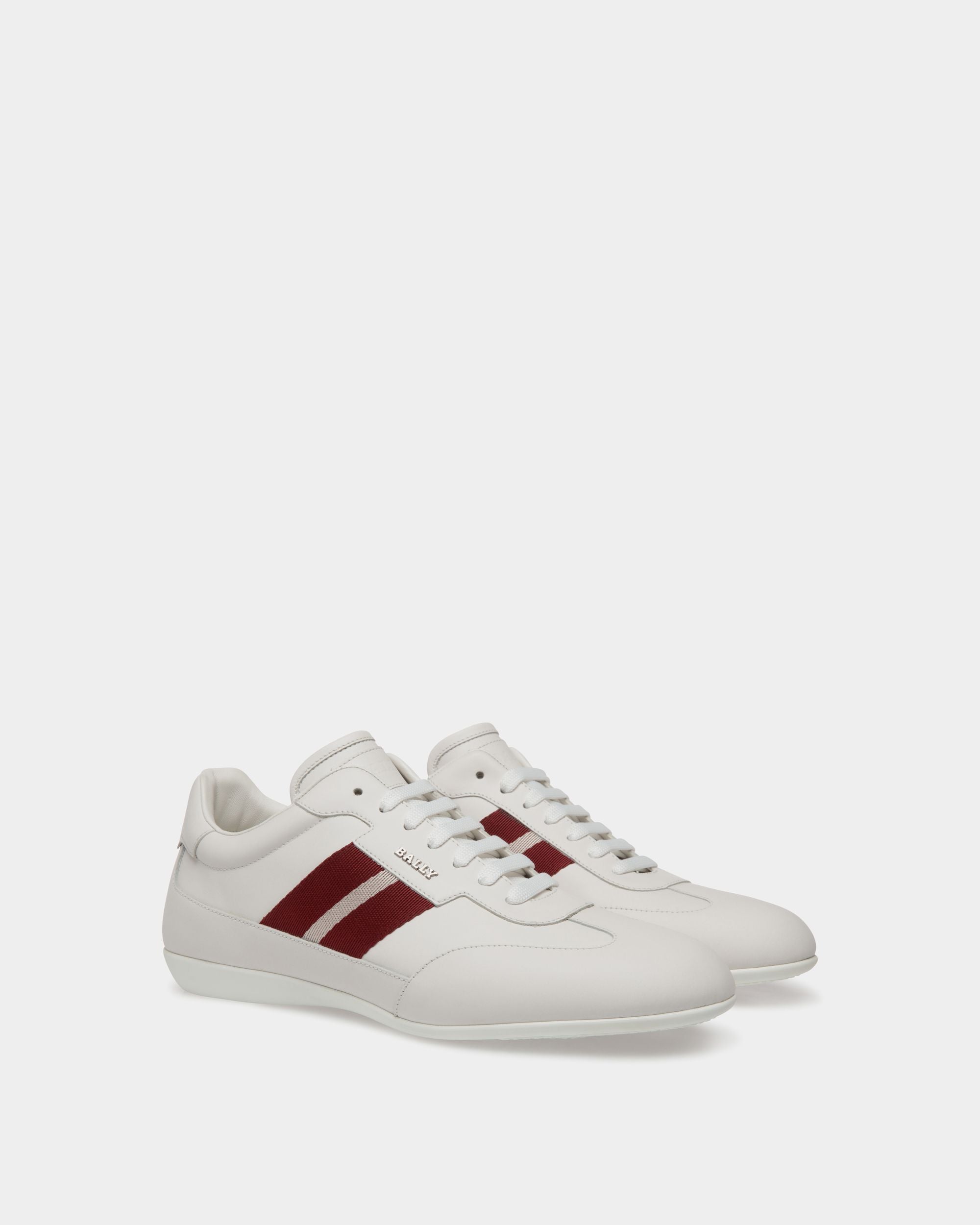 Sneaker In White Leather - Herren - Bally - 02