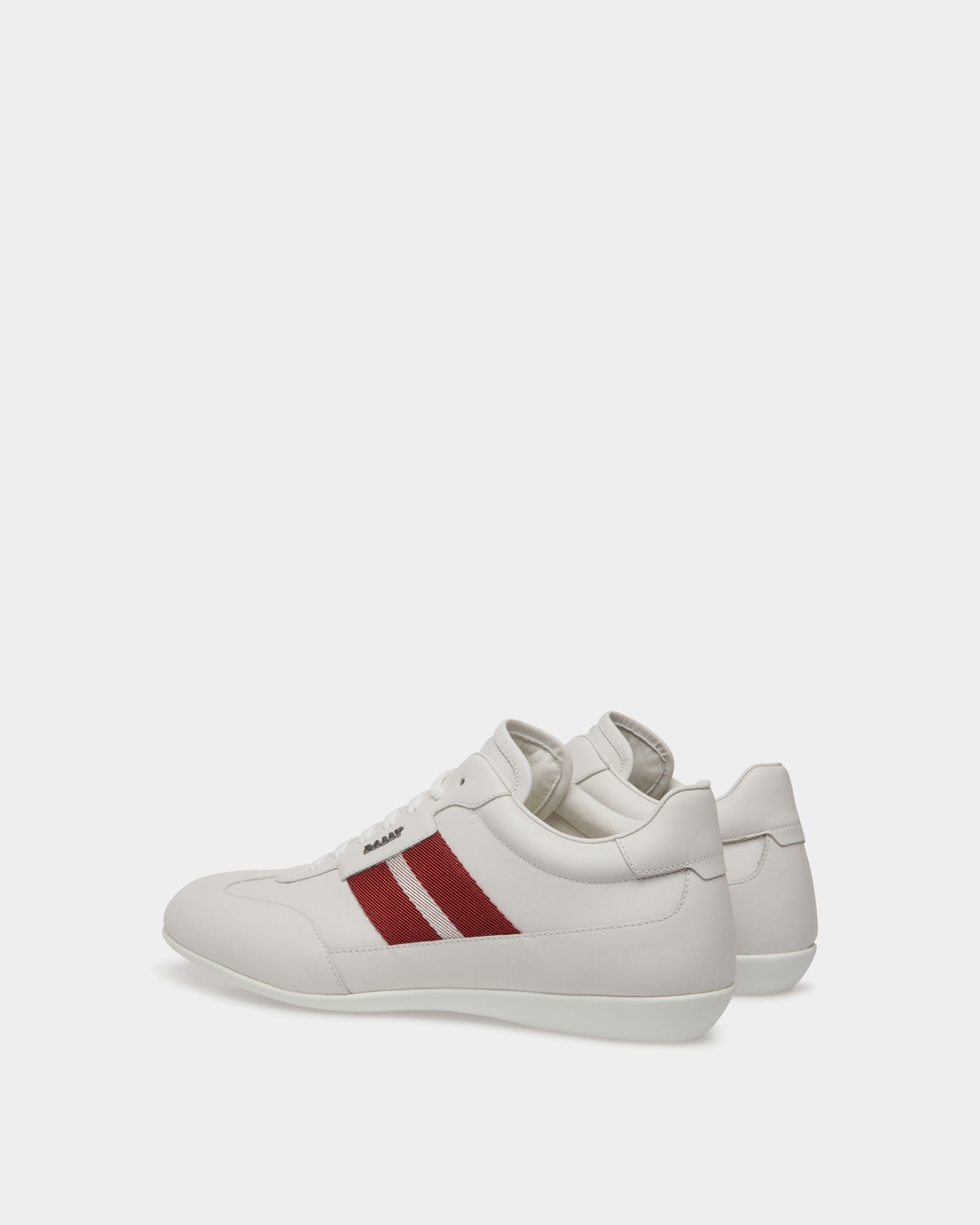Sneaker In White Leather - Herren - Bally - 03