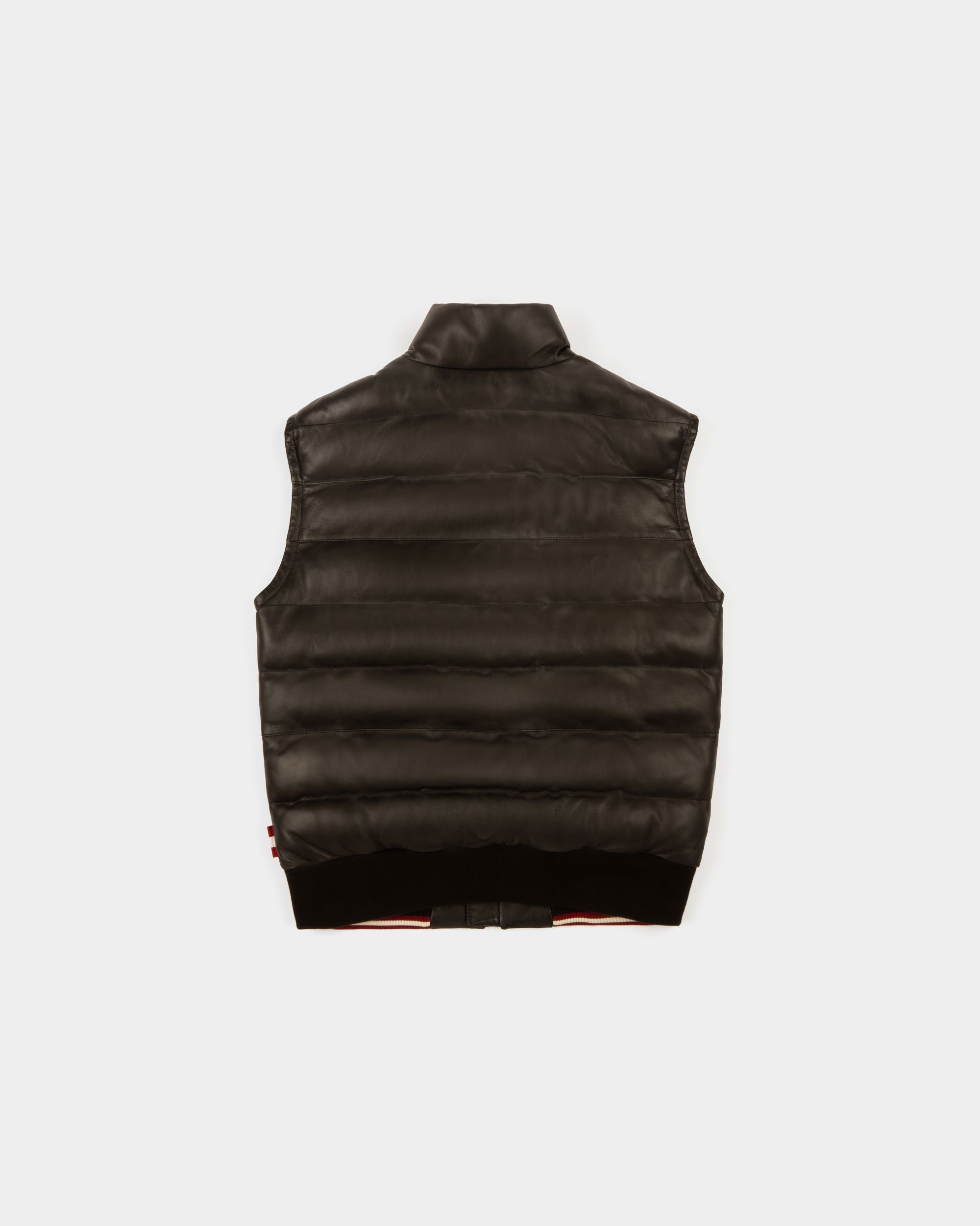 Jacke Aus Schwarzem Leder - Herren - Bally - 02