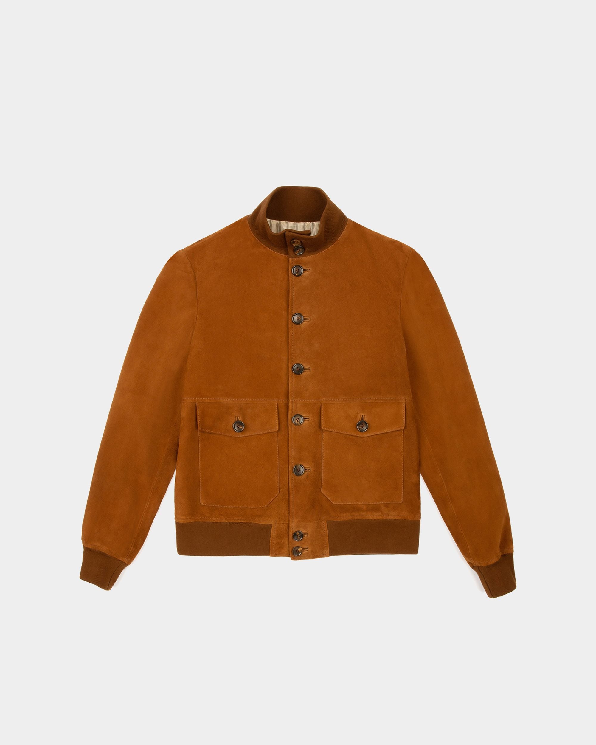 Oberbekleidung Aus Braunem Wildleder - Herren - Bally - 01