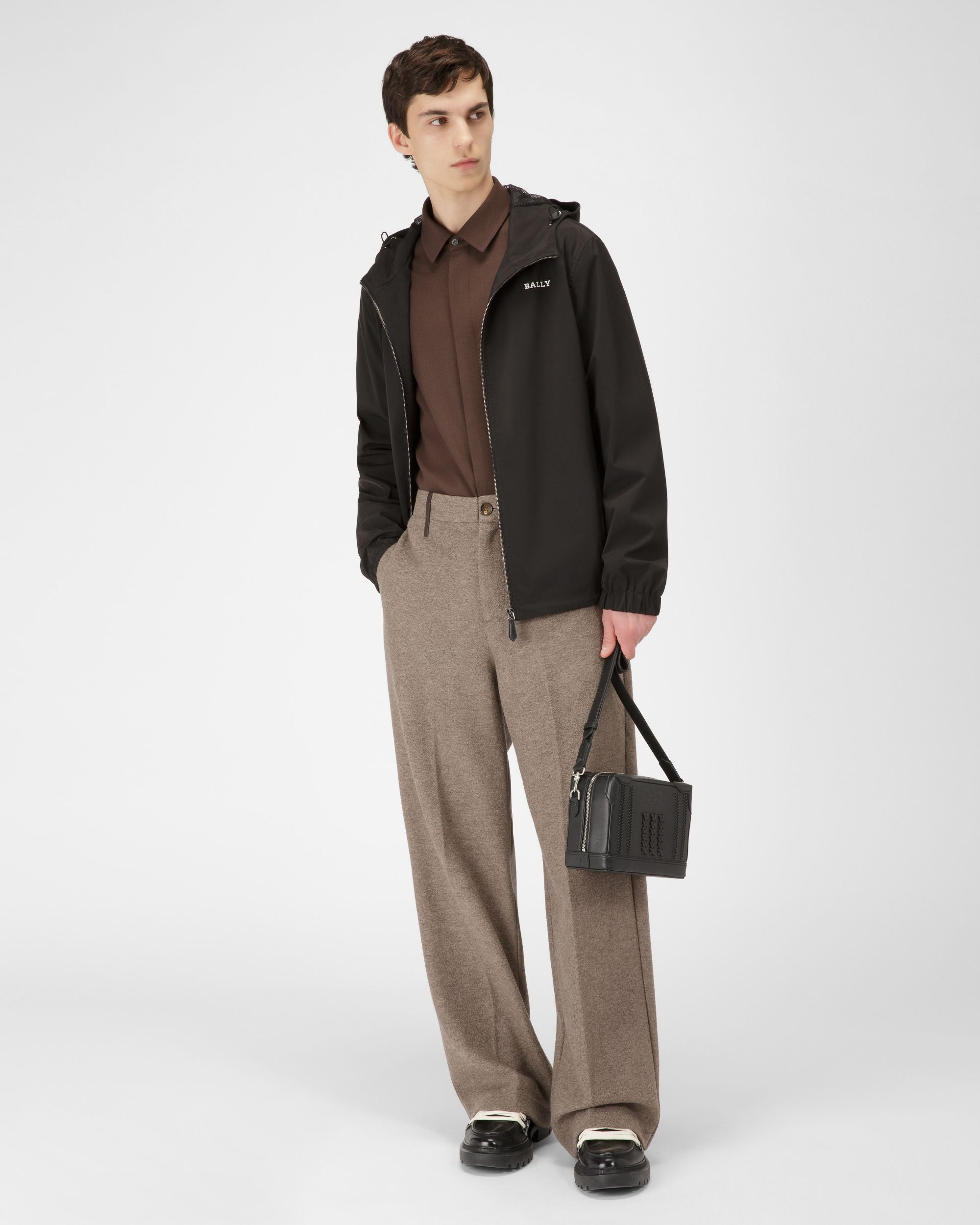 Oberbekleidung Aus Schwarzem Nylon - Herren - Bally - 02