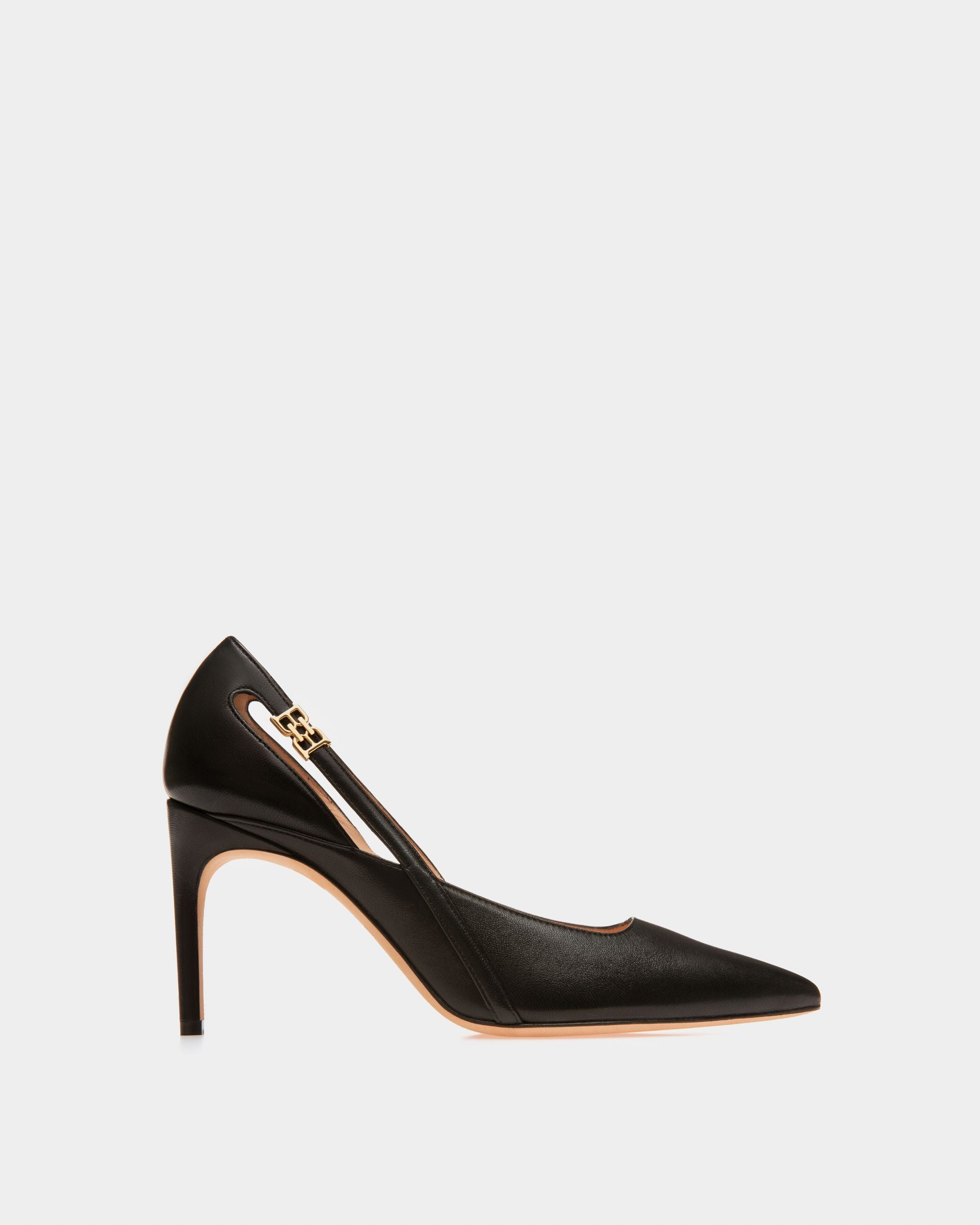 Elsa Pumps Aus Schwarzem Leder - Damen - Bally - 01