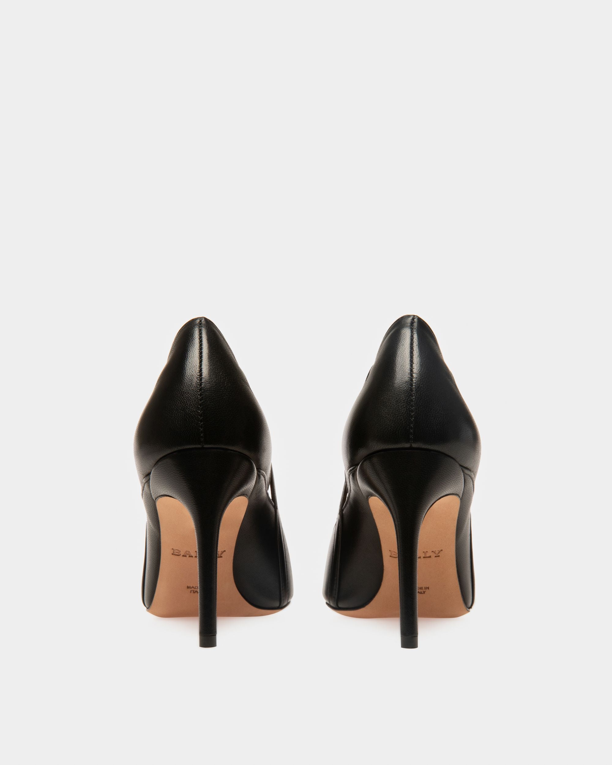 Elsa Pumps Aus Schwarzem Leder - Damen - Bally - 03