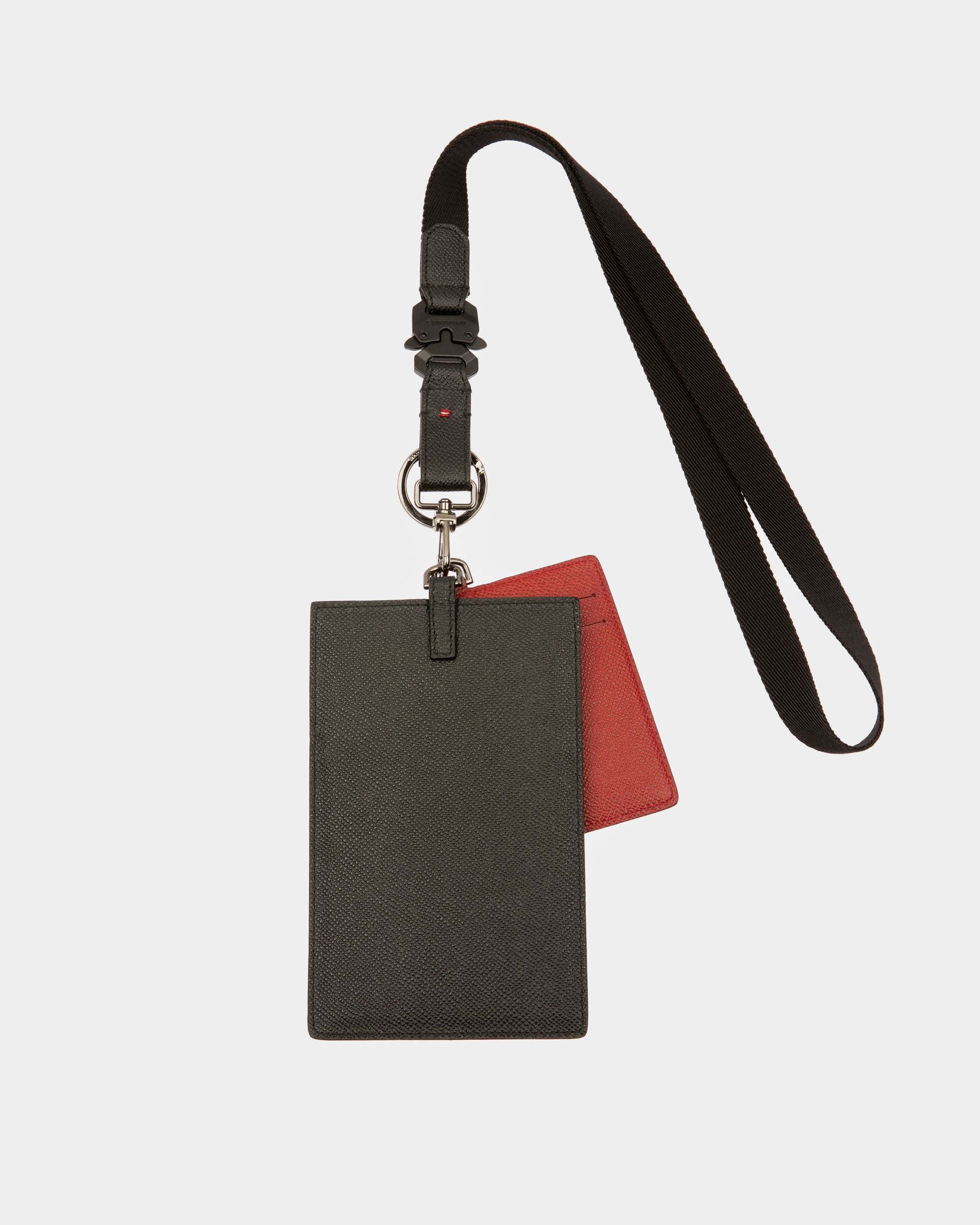 Braad Handytasche Aus Schwarzem Leder - Herren - Bally - 02