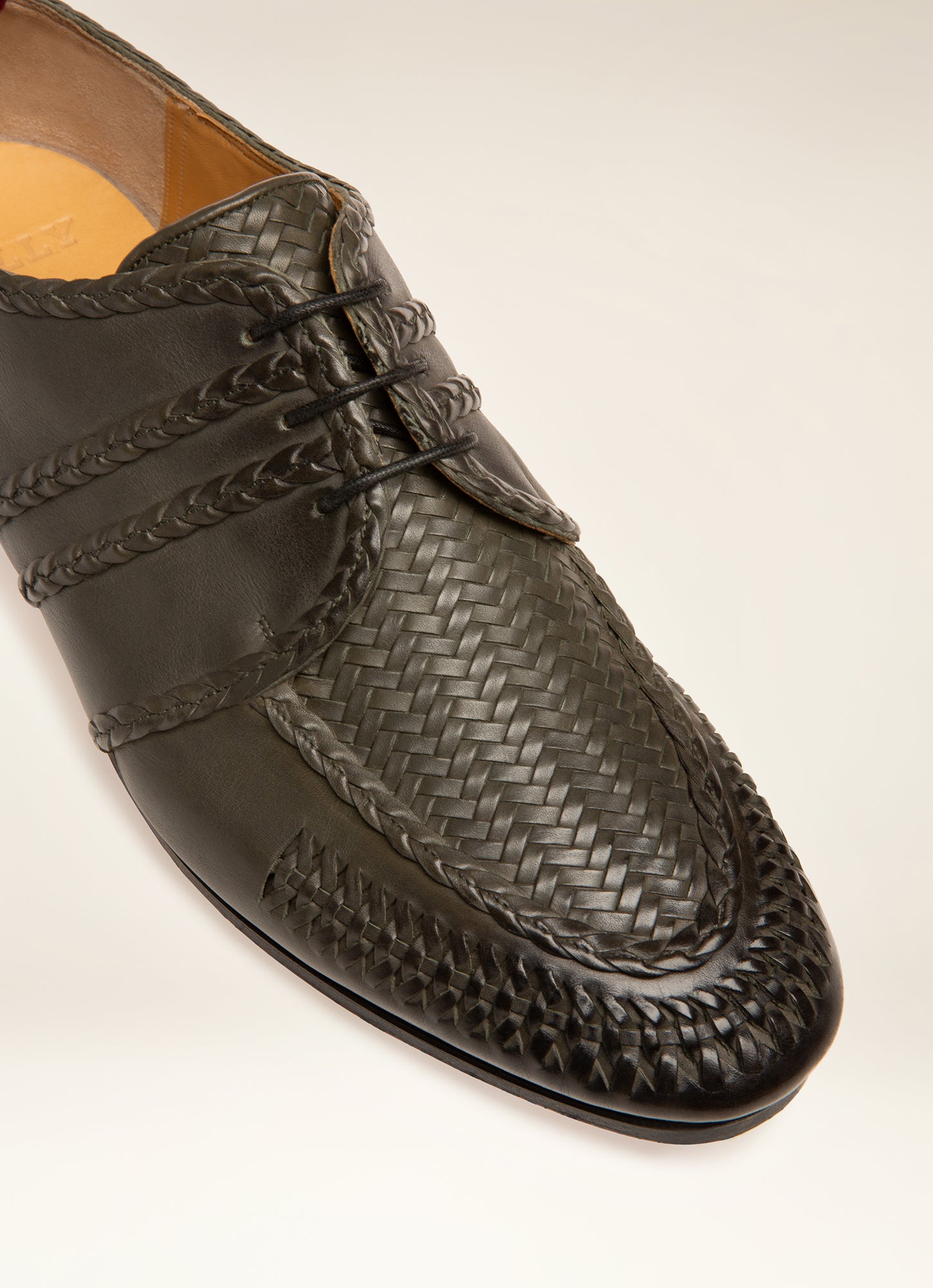 Pluton Derbyschuhe Aus Dunkelgrauem Leder - Herren - Bally - 02