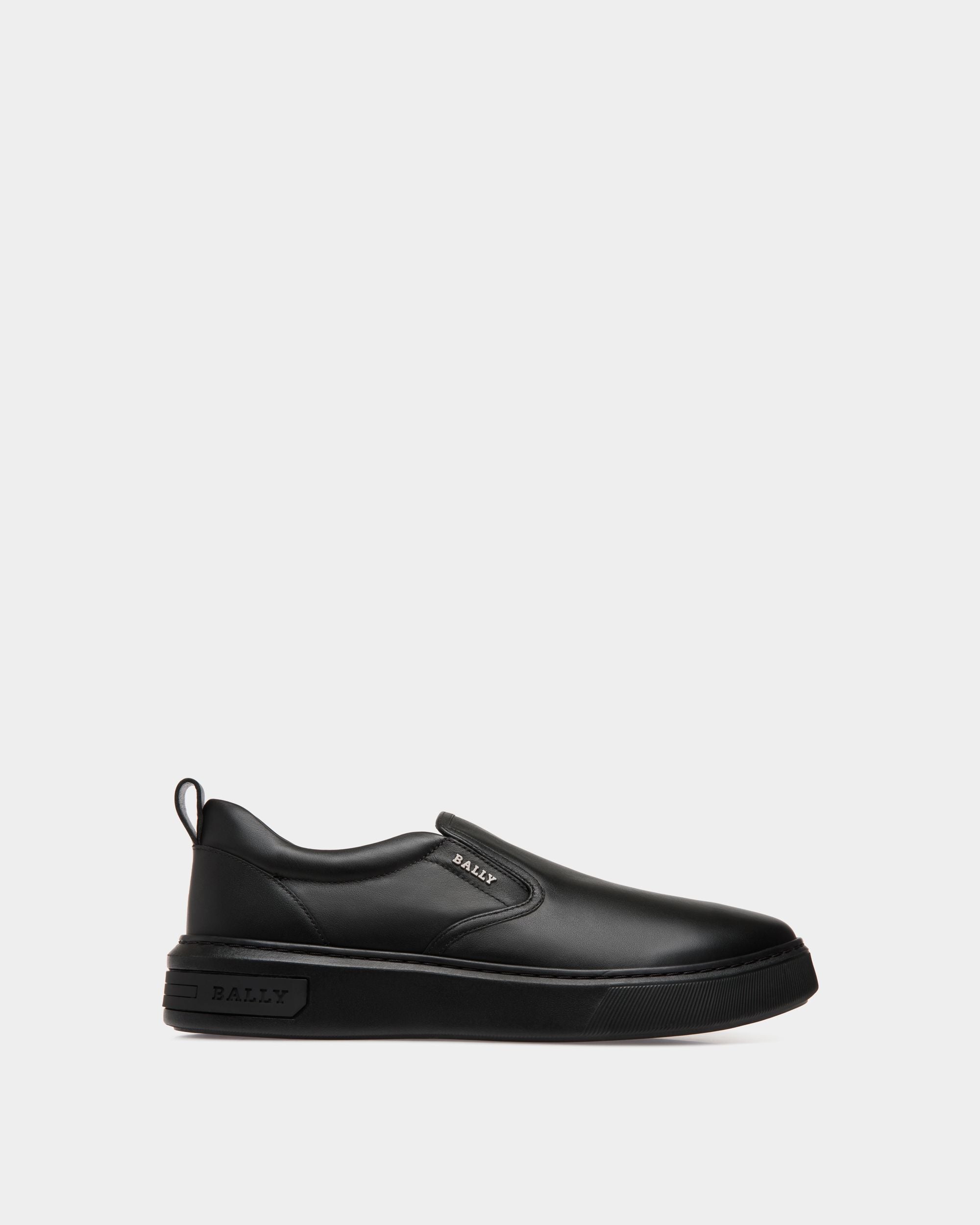 Mardy Sneaker Aus Schwarzem Leder - Herren - Bally - 01