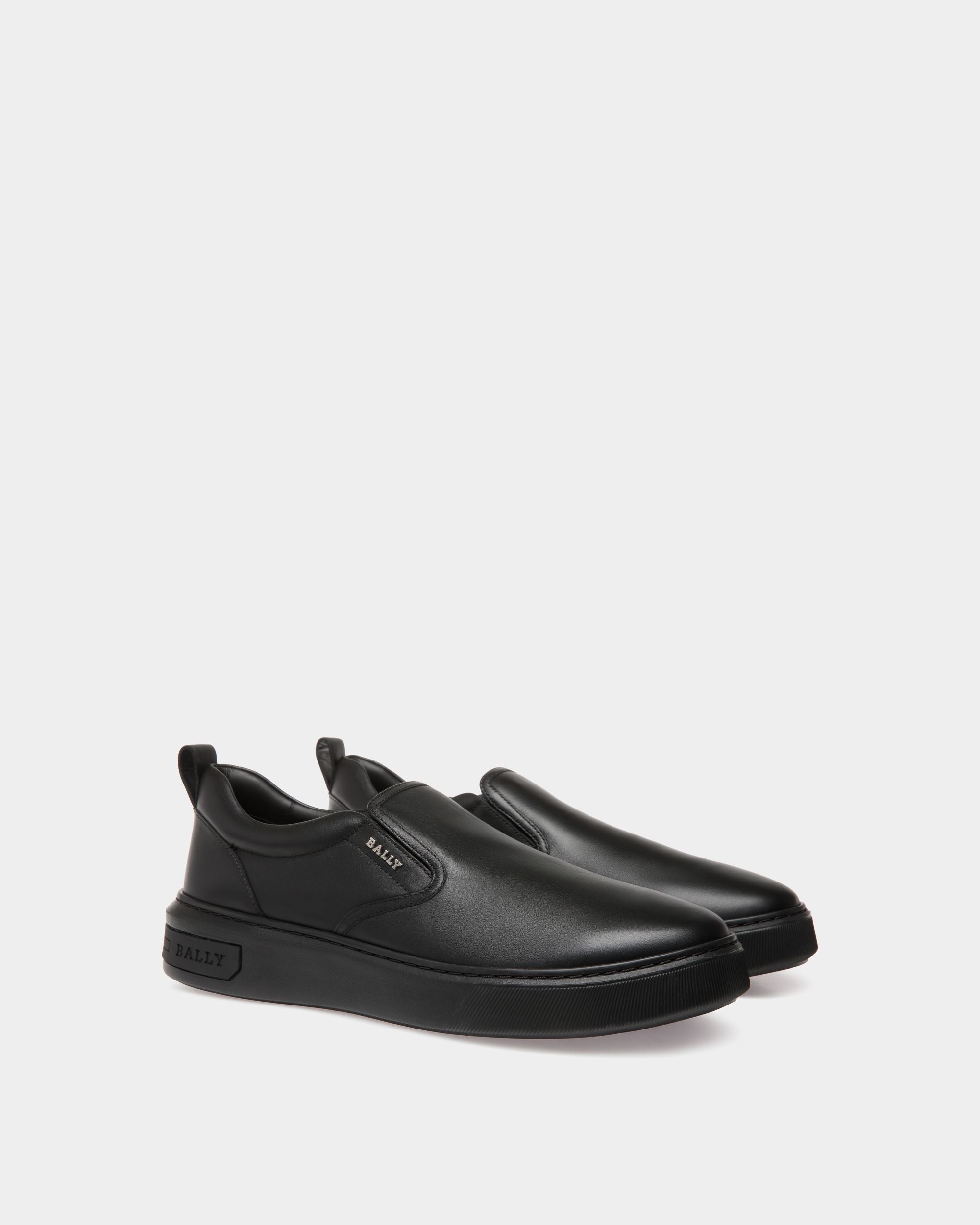 Mardy Sneaker Aus Schwarzem Leder - Herren - Bally - 02