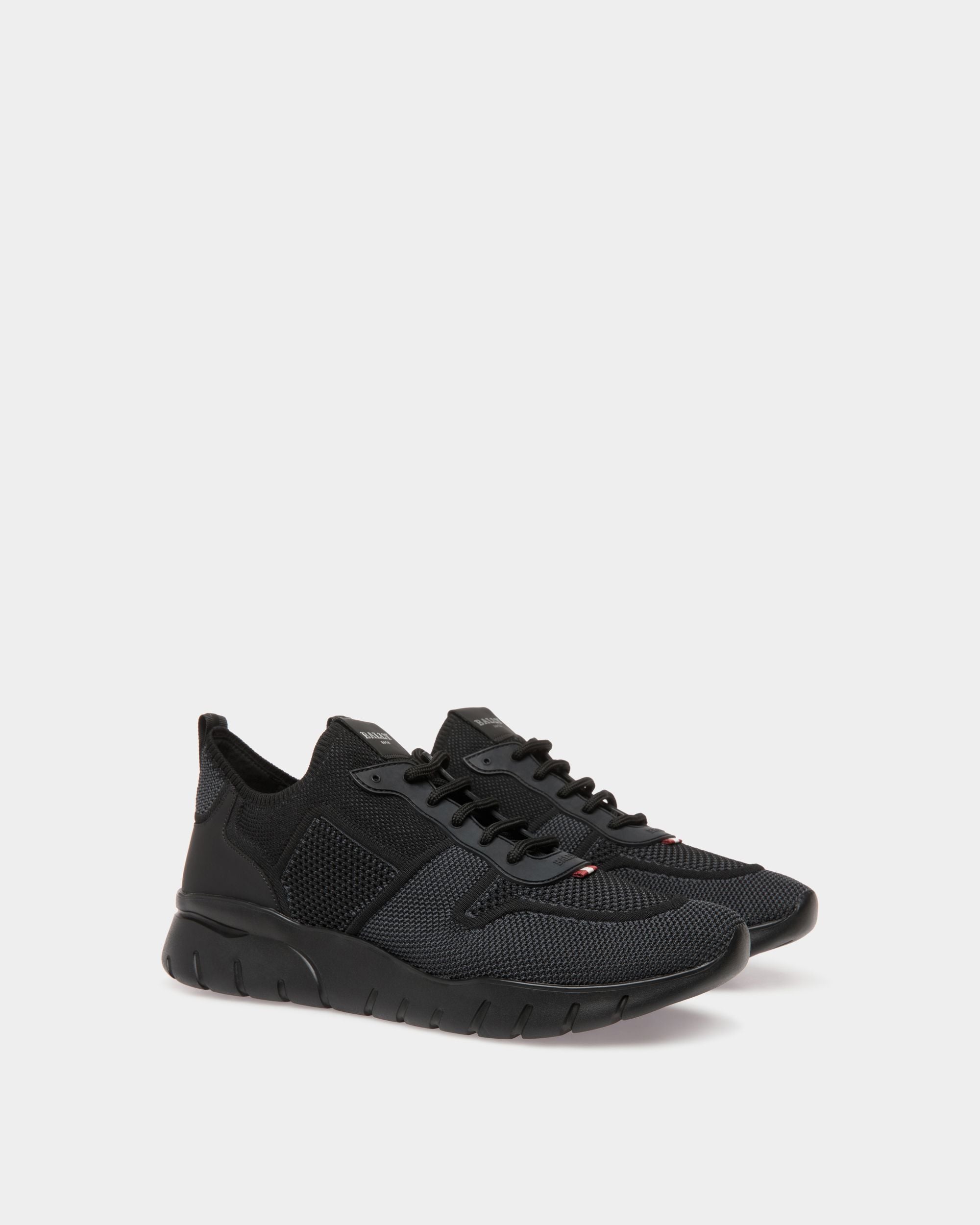 Sneaker In Black Mix Polyester - Herren - Bally - 02