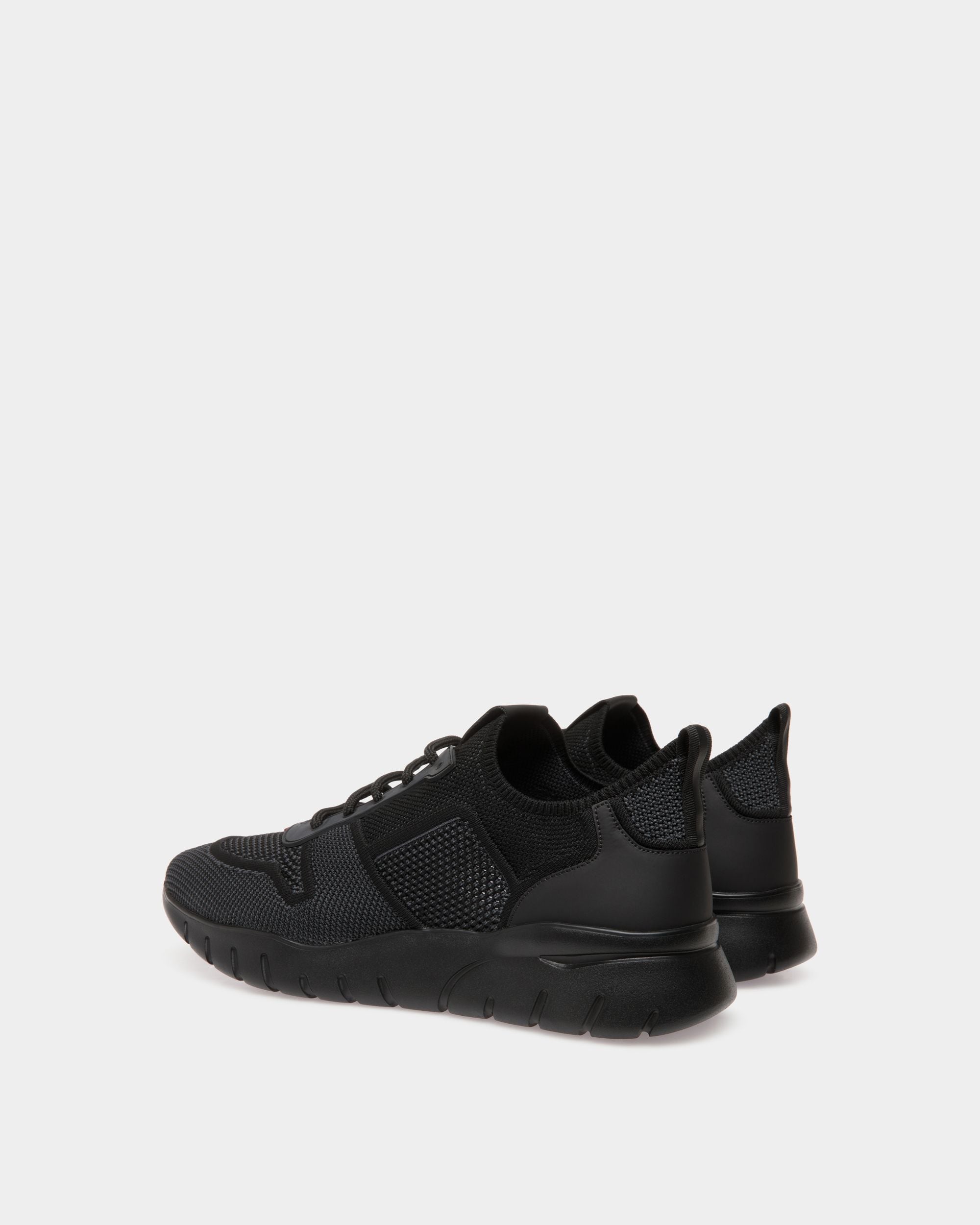 Sneaker In Black Mix Polyester - Herren - Bally - 03