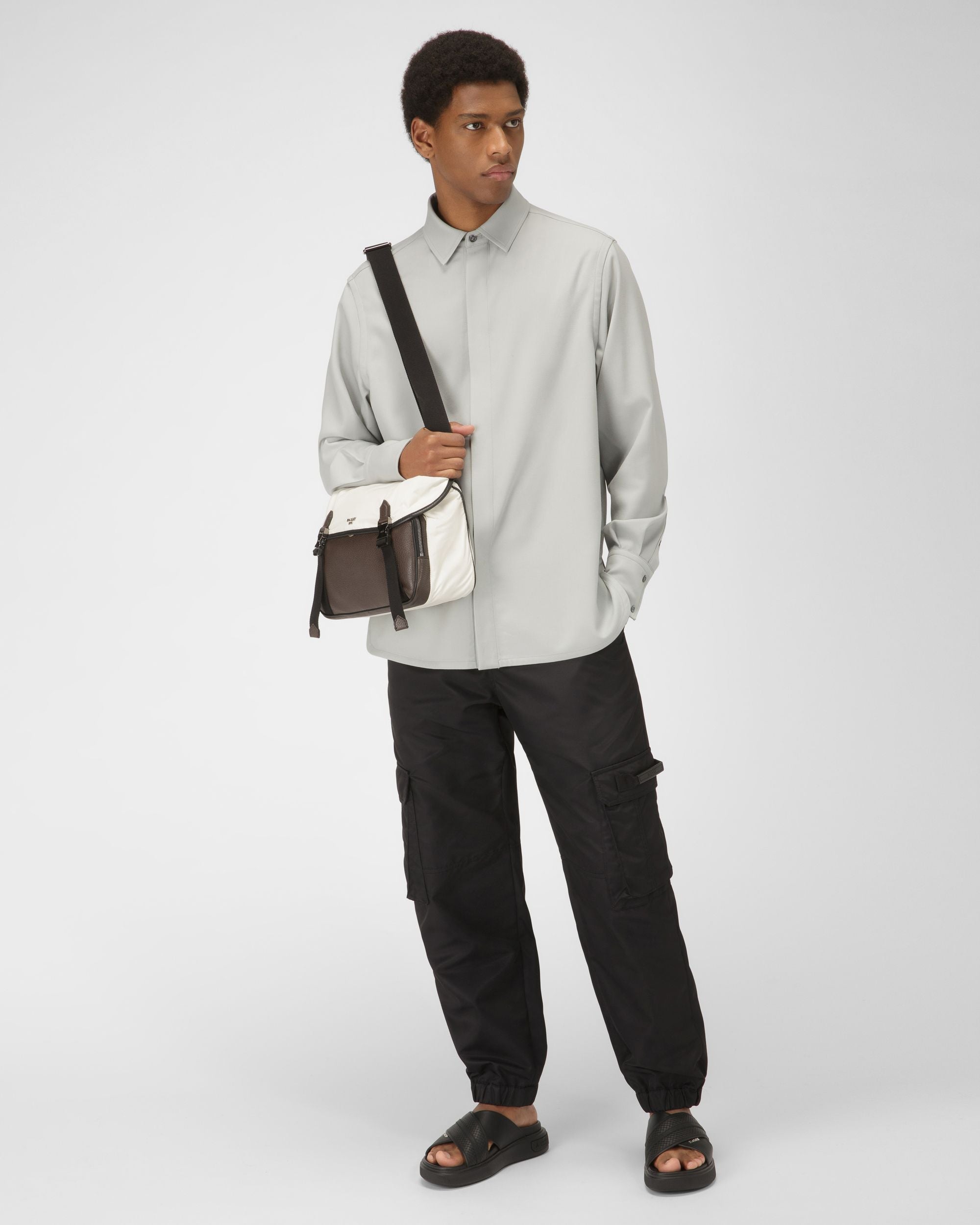 Jarko Sandalen Aus Schwarzem Leder - Herren - Bally - 01