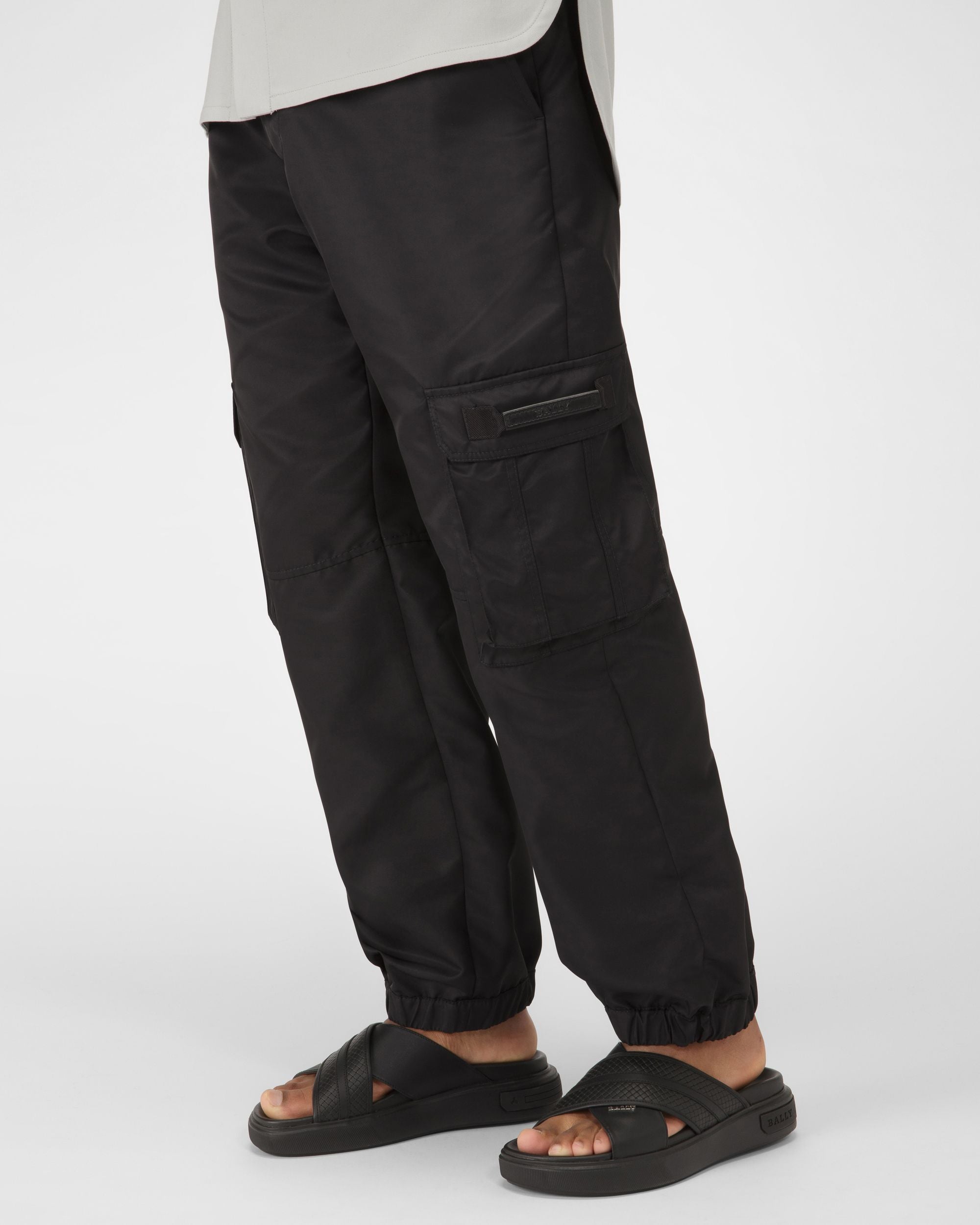 Jarko Sandalen Aus Schwarzem Leder - Herren - Bally - 02