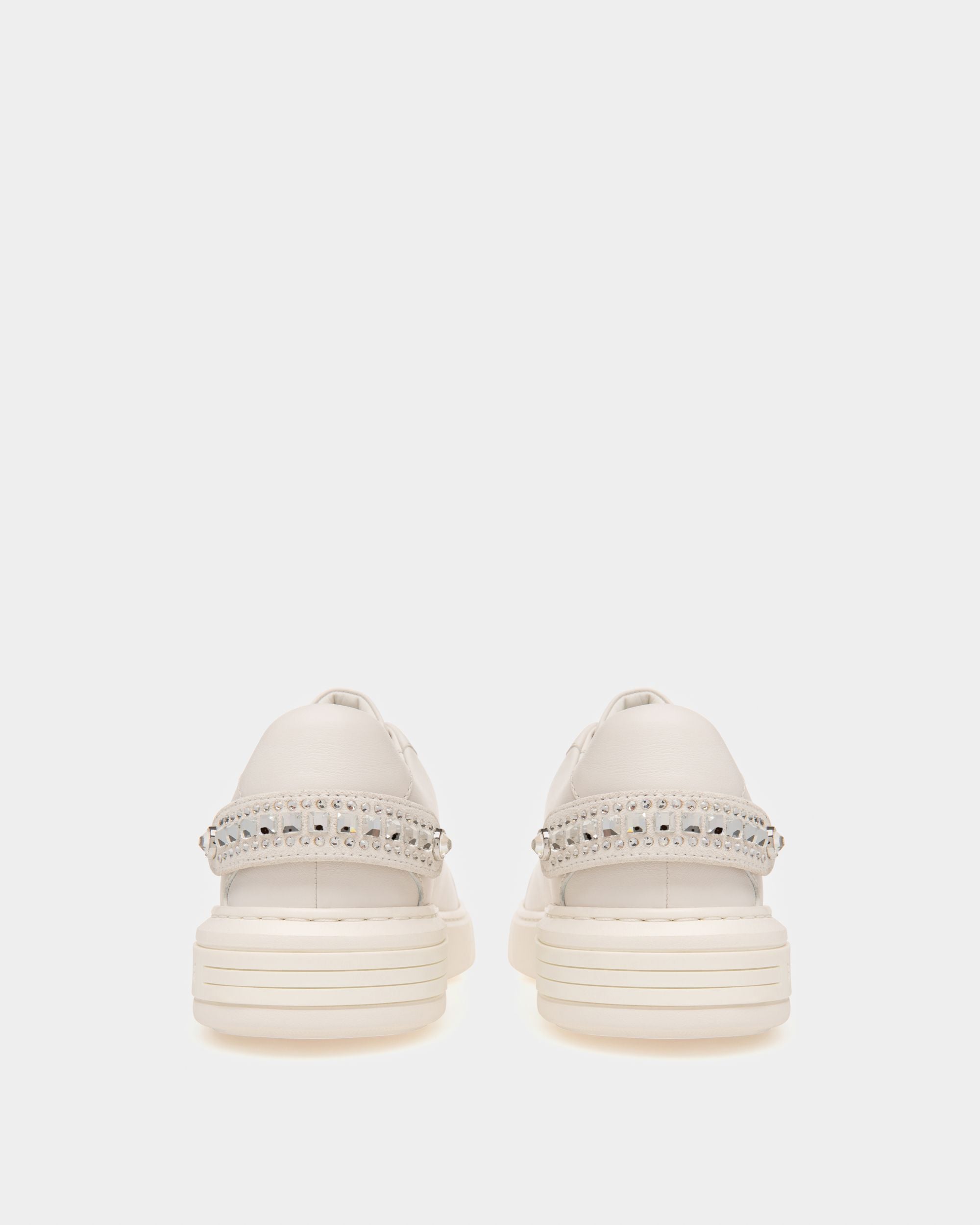 Malya Sneaker Aus Weissem Leder - Damen - Bally - 04