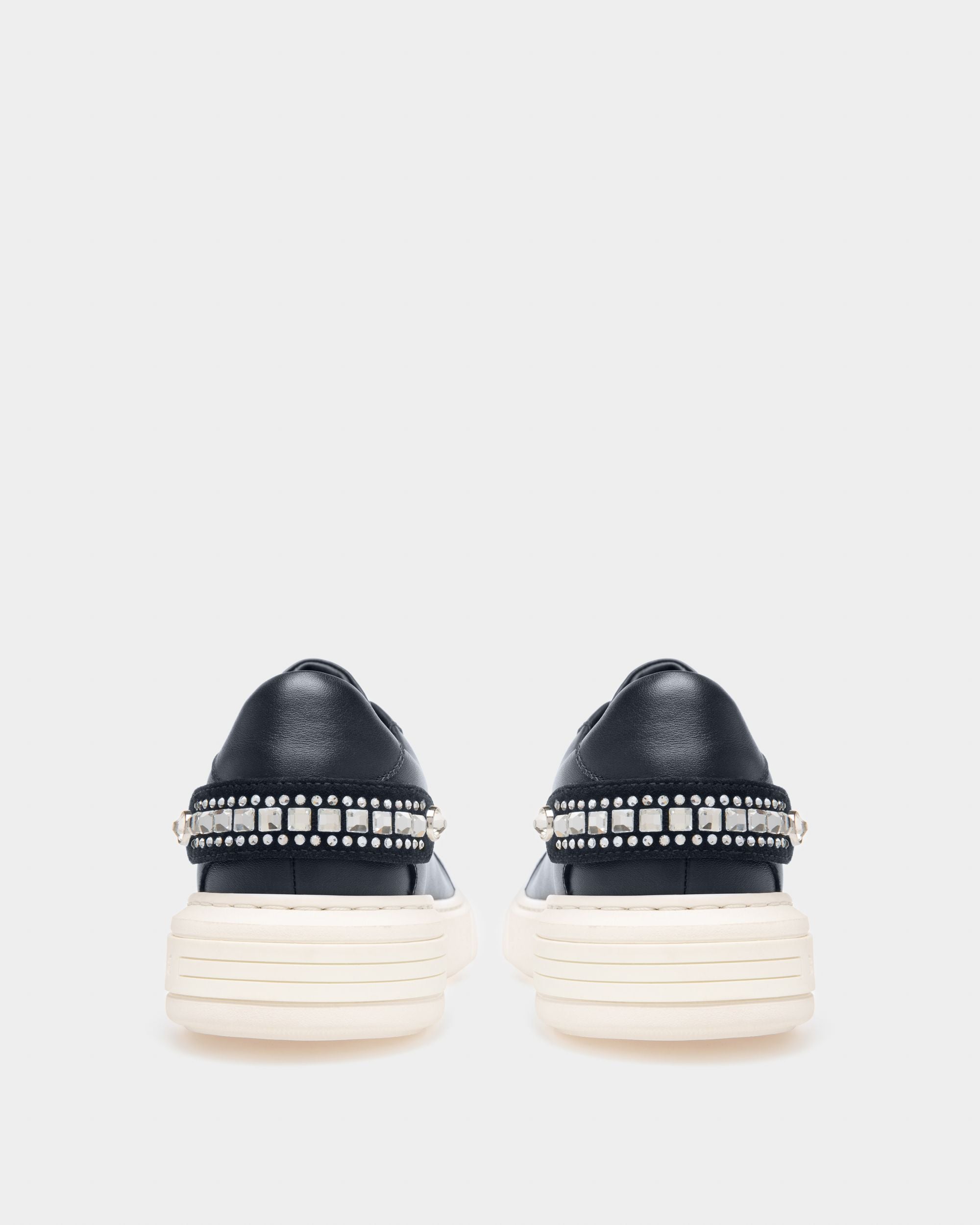 Malya Sneaker Aus Marineblauem Leder - Damen - Bally - 04