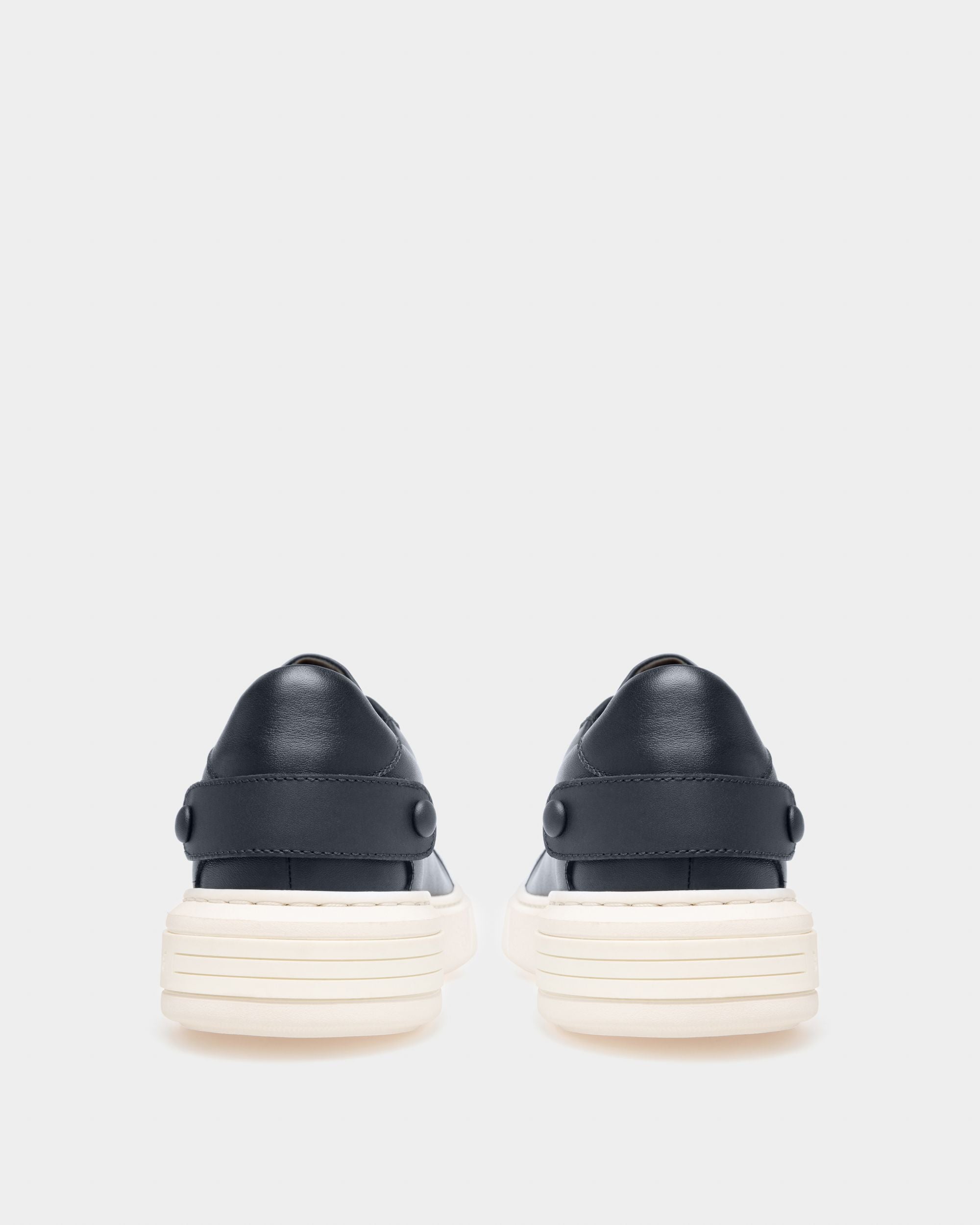 Malya Sneaker Aus Marineblauem Leder - Damen - Bally - 10