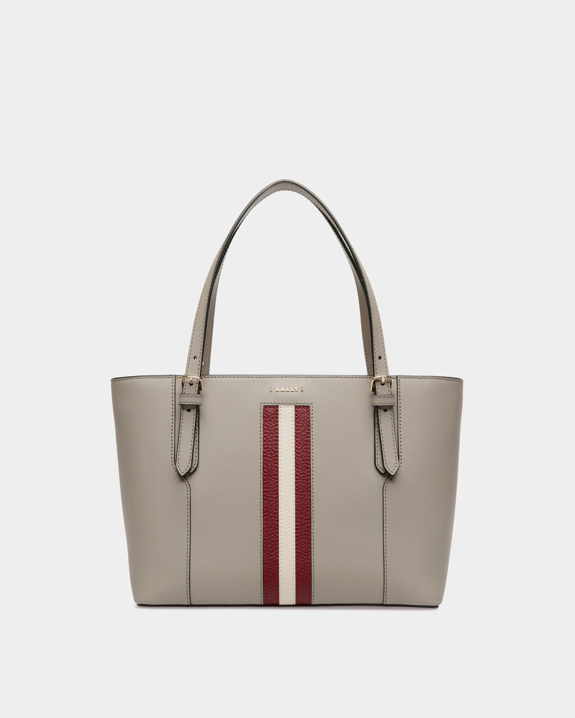 Tote In Grey Bovine Split - Damen - Bally - 01