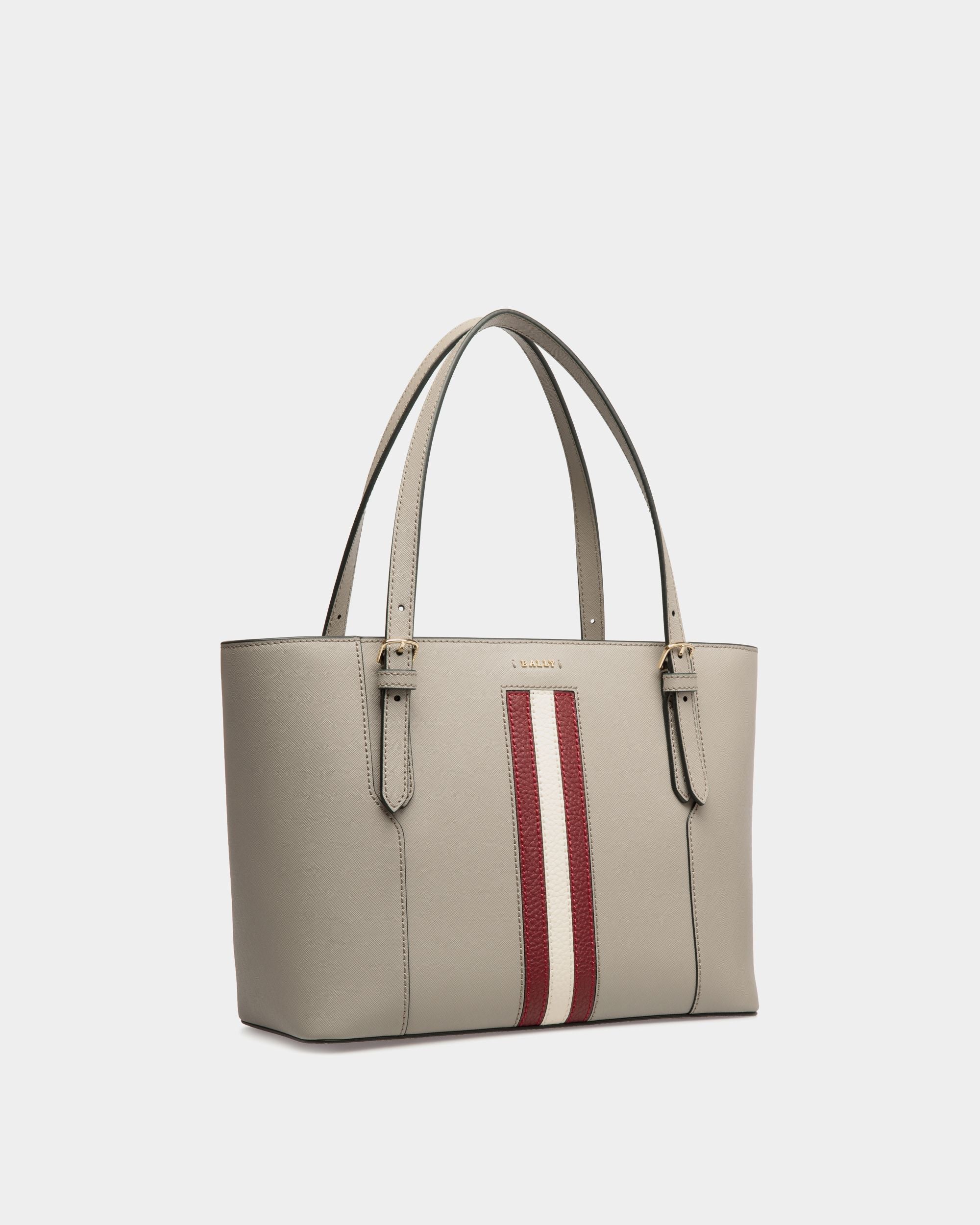 Tote In Grey Bovine Split - Damen - Bally - 03