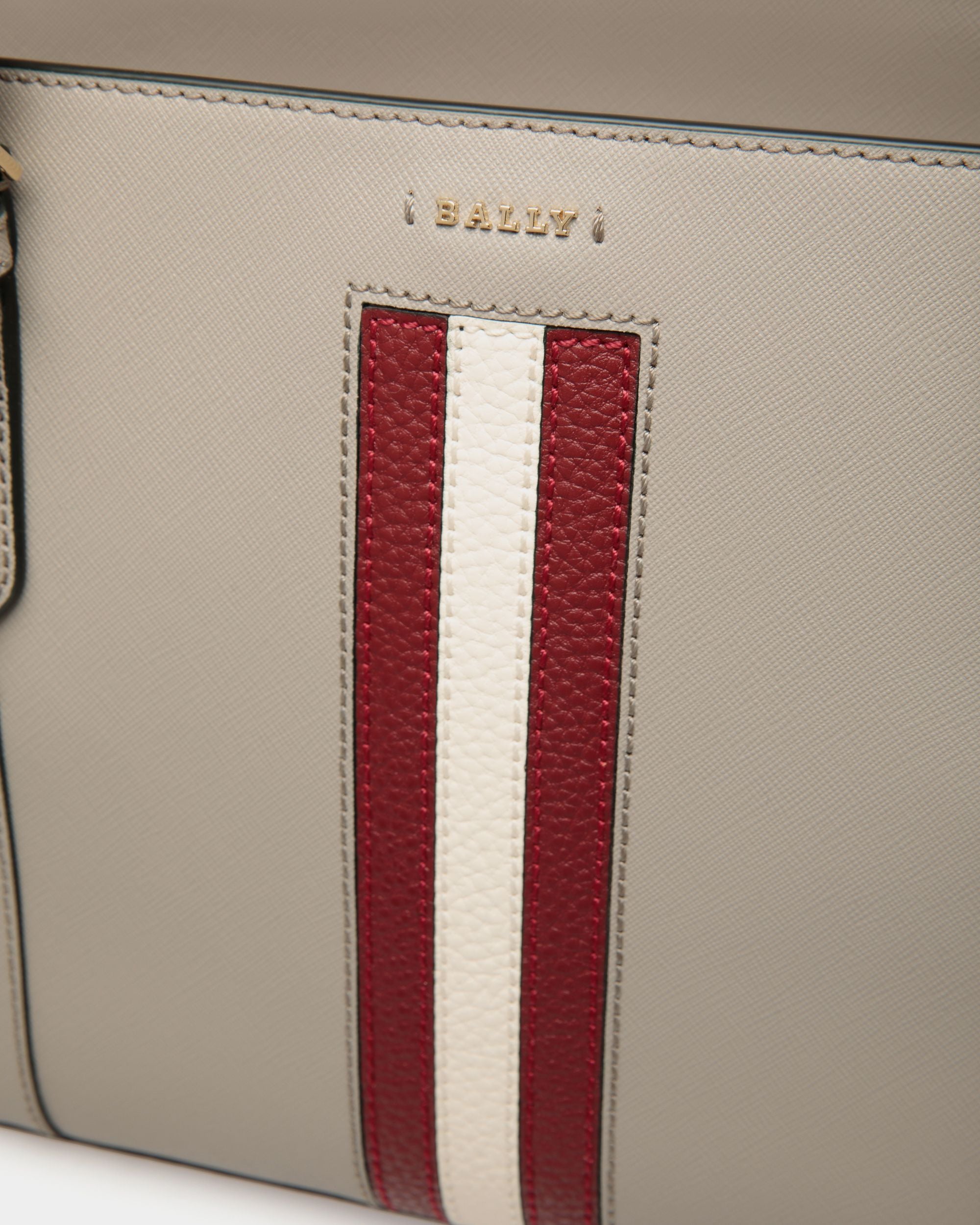 Tote In Grey Bovine Split - Damen - Bally - 05