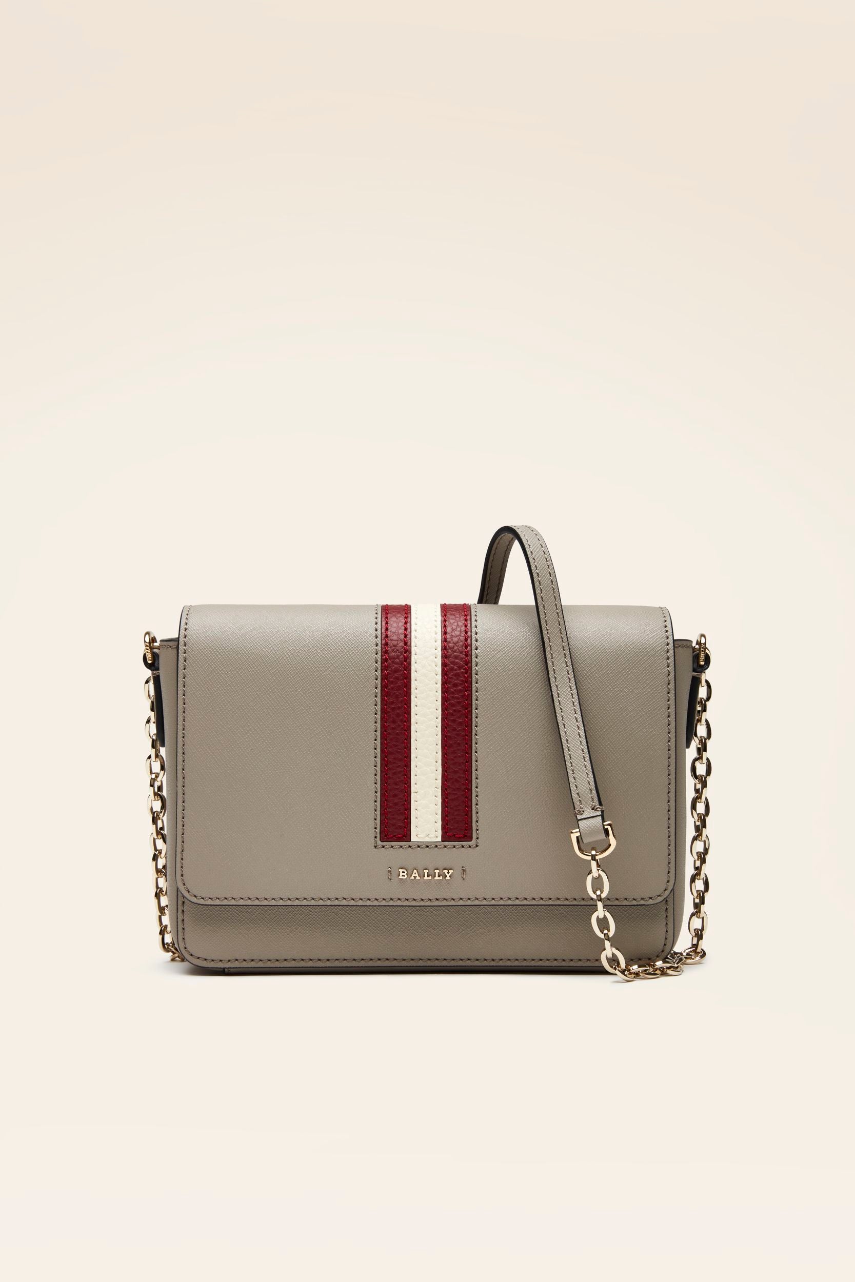 Women's Grey Crossbody Bag - Damen - Bally - 01