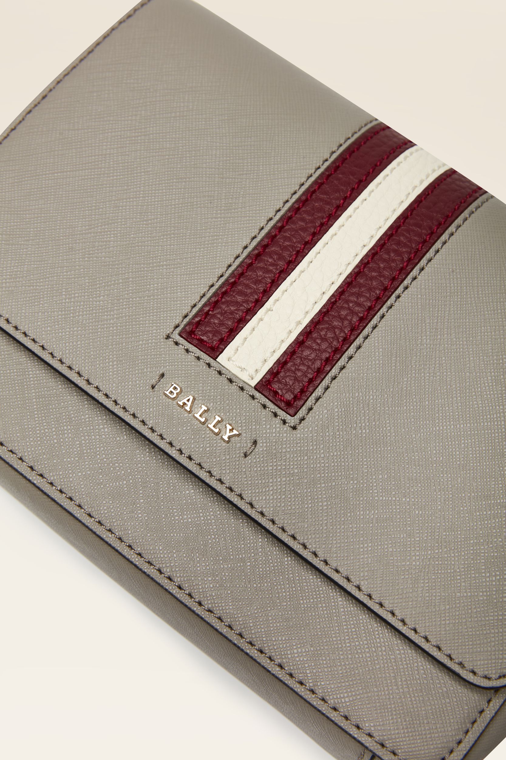 Women's Grey Crossbody Bag - Damen - Bally - 04