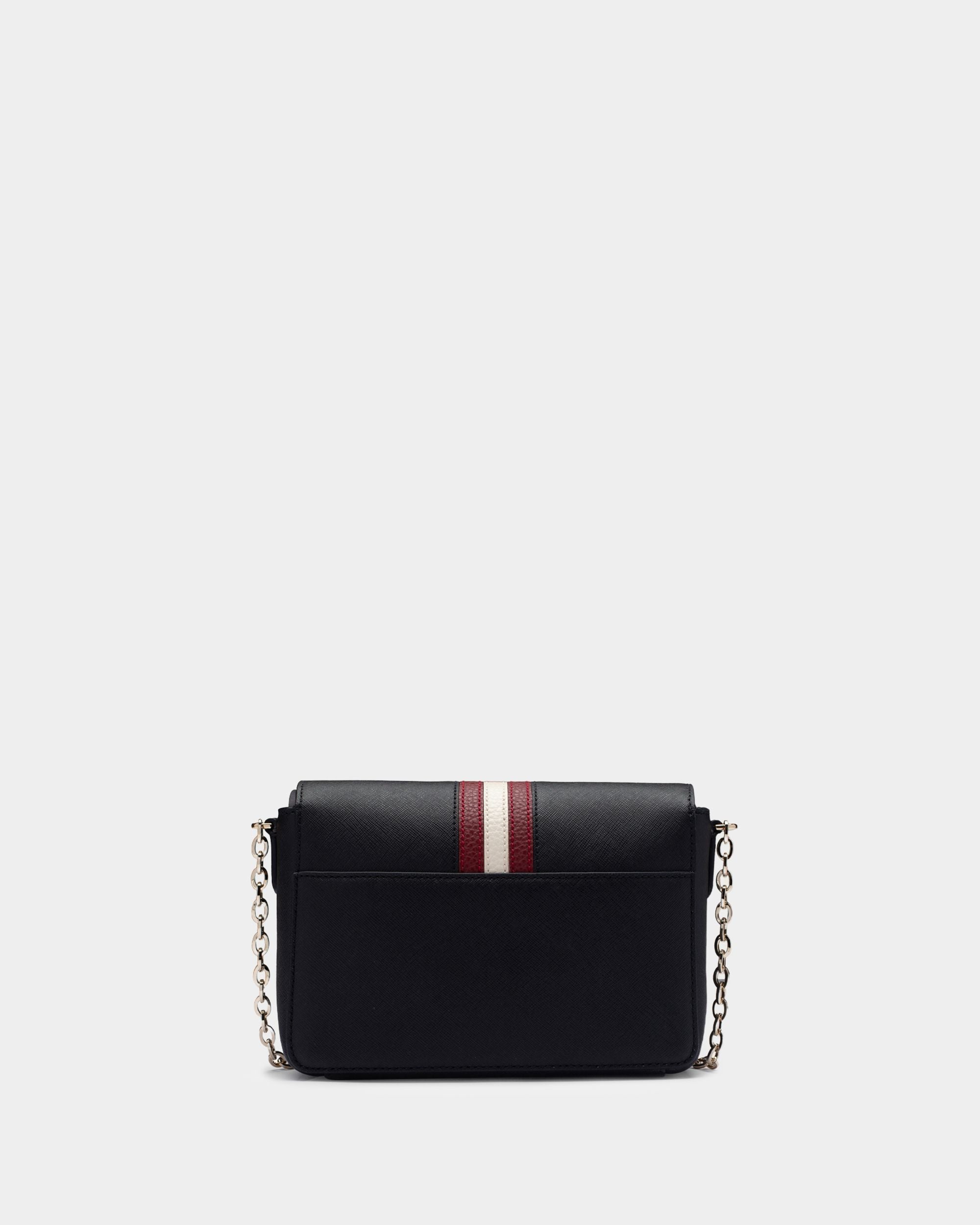 Women's Black Leather Crossbody Bag - Damen - Bally - 02