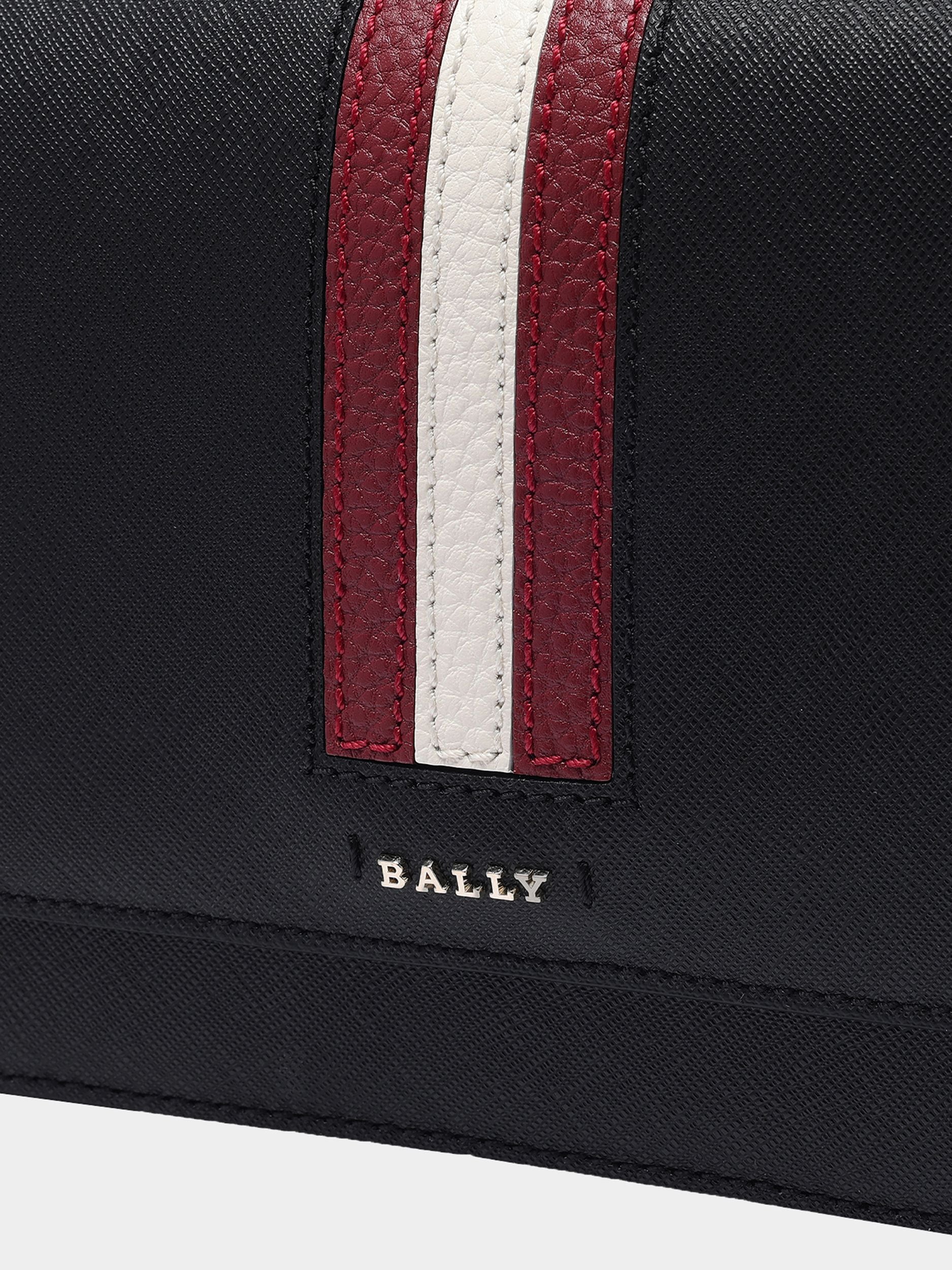 Women's Black Leather Crossbody Bag - Damen - Bally - 05