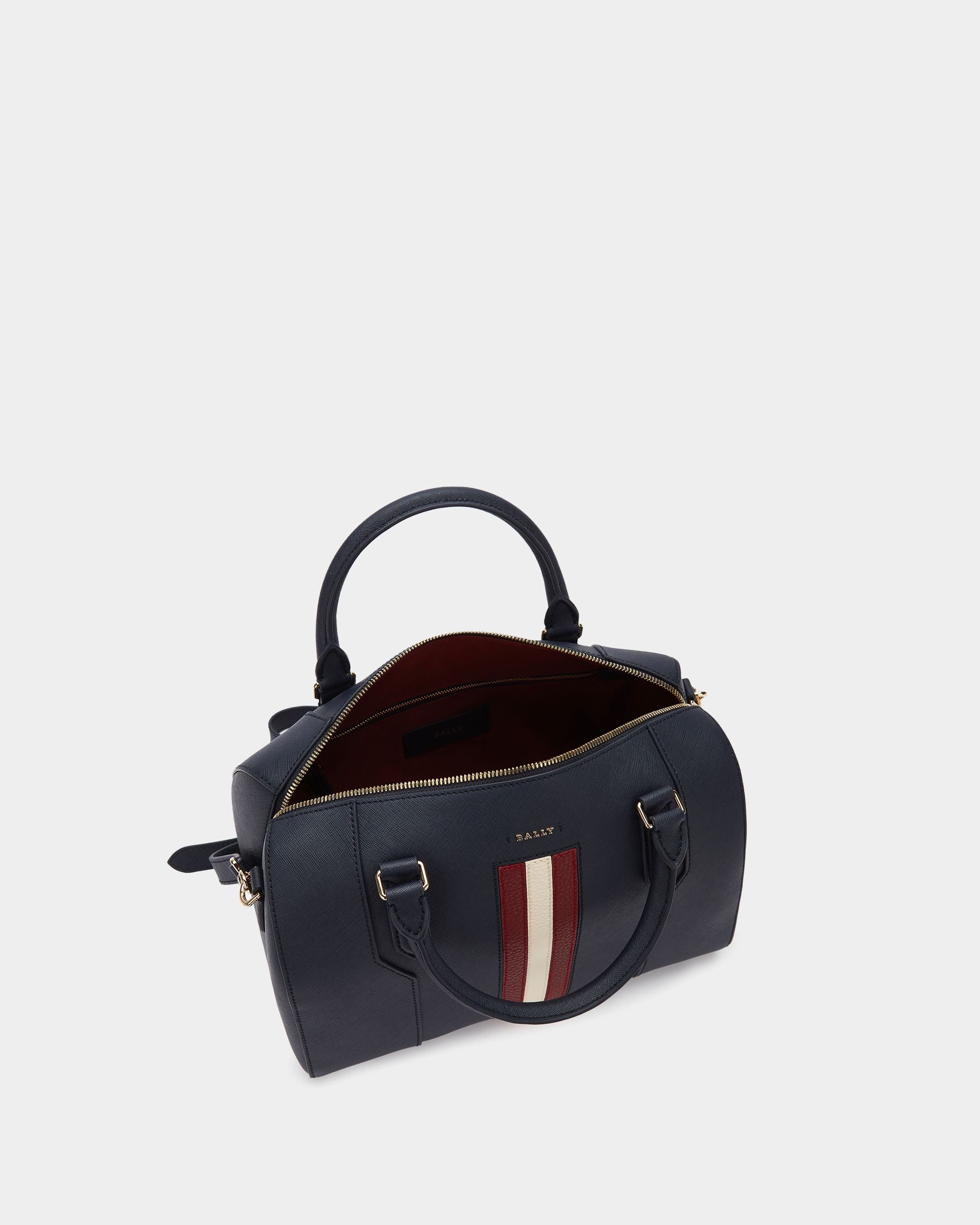 Women's Blue Messenger Bag - Damen - Bally - 04