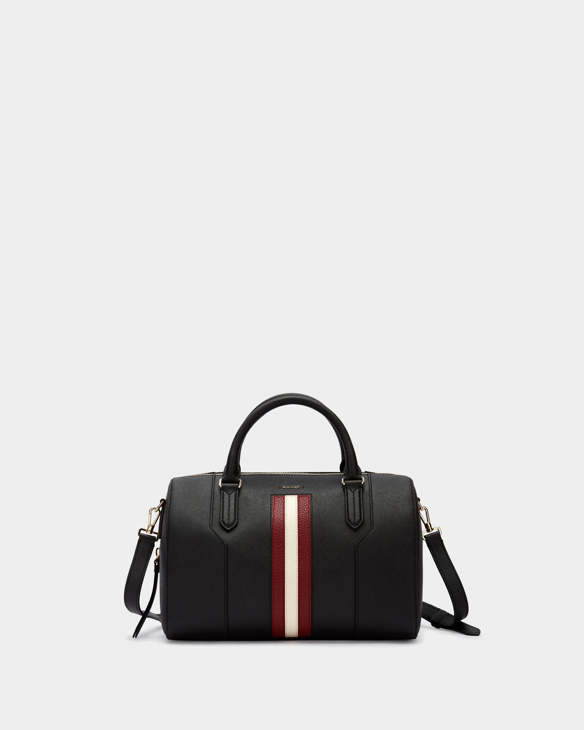Women's Black Handbag - Damen - Bally - 01