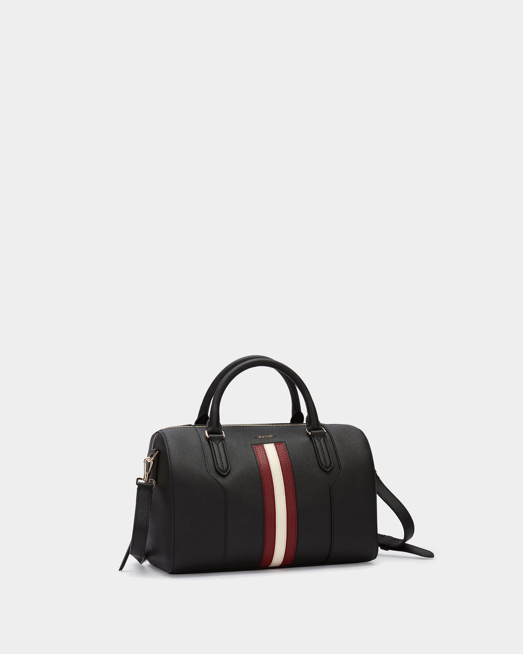 Women's Black Handbag - Damen - Bally - 03