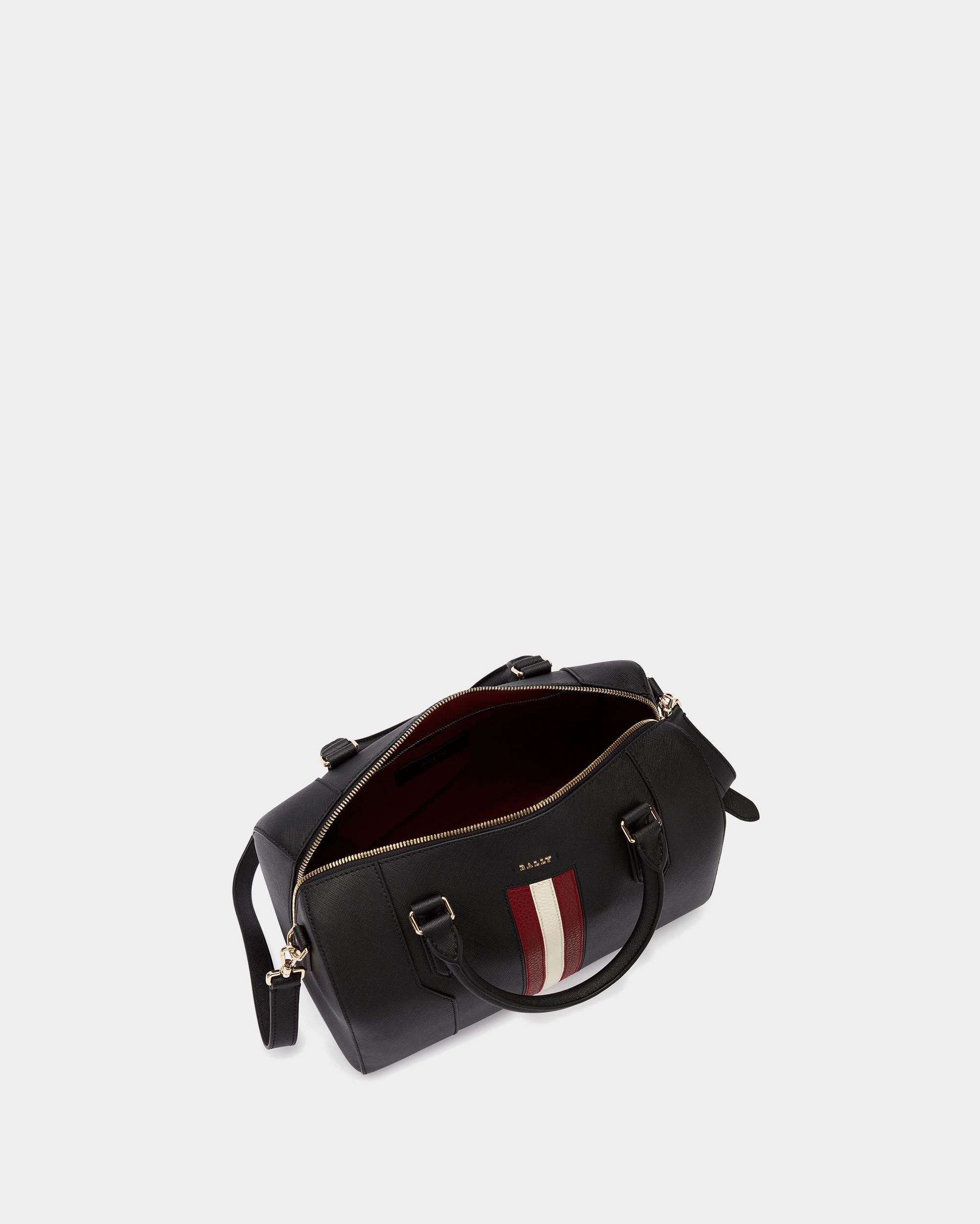 Women's Black Handbag - Damen - Bally - 04