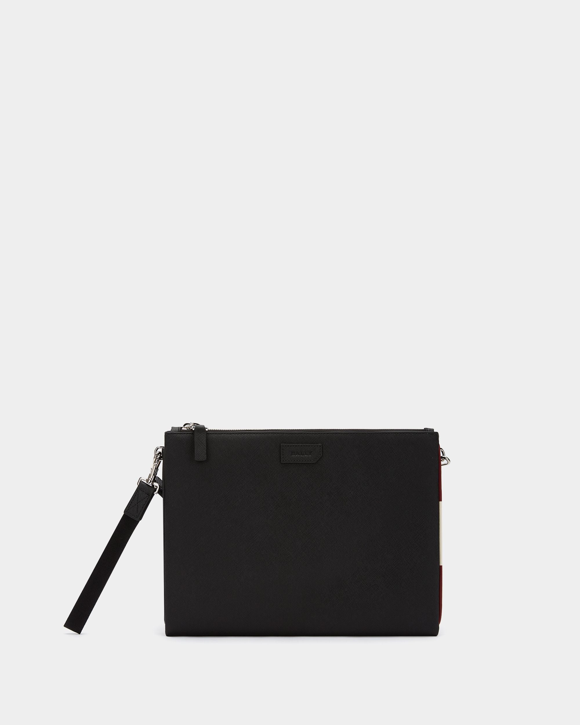 Men's Black Clutch Bag - Herren - Bally - 01