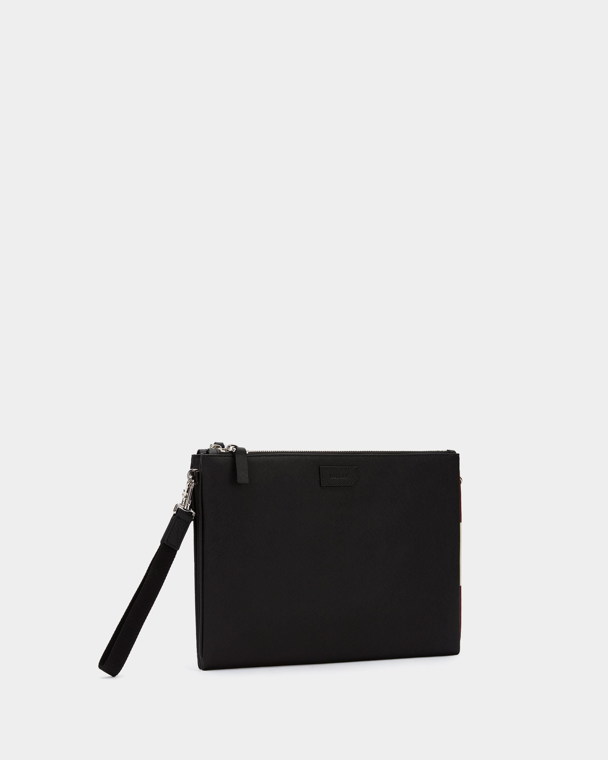 Men's Black Clutch Bag - Herren - Bally - 03