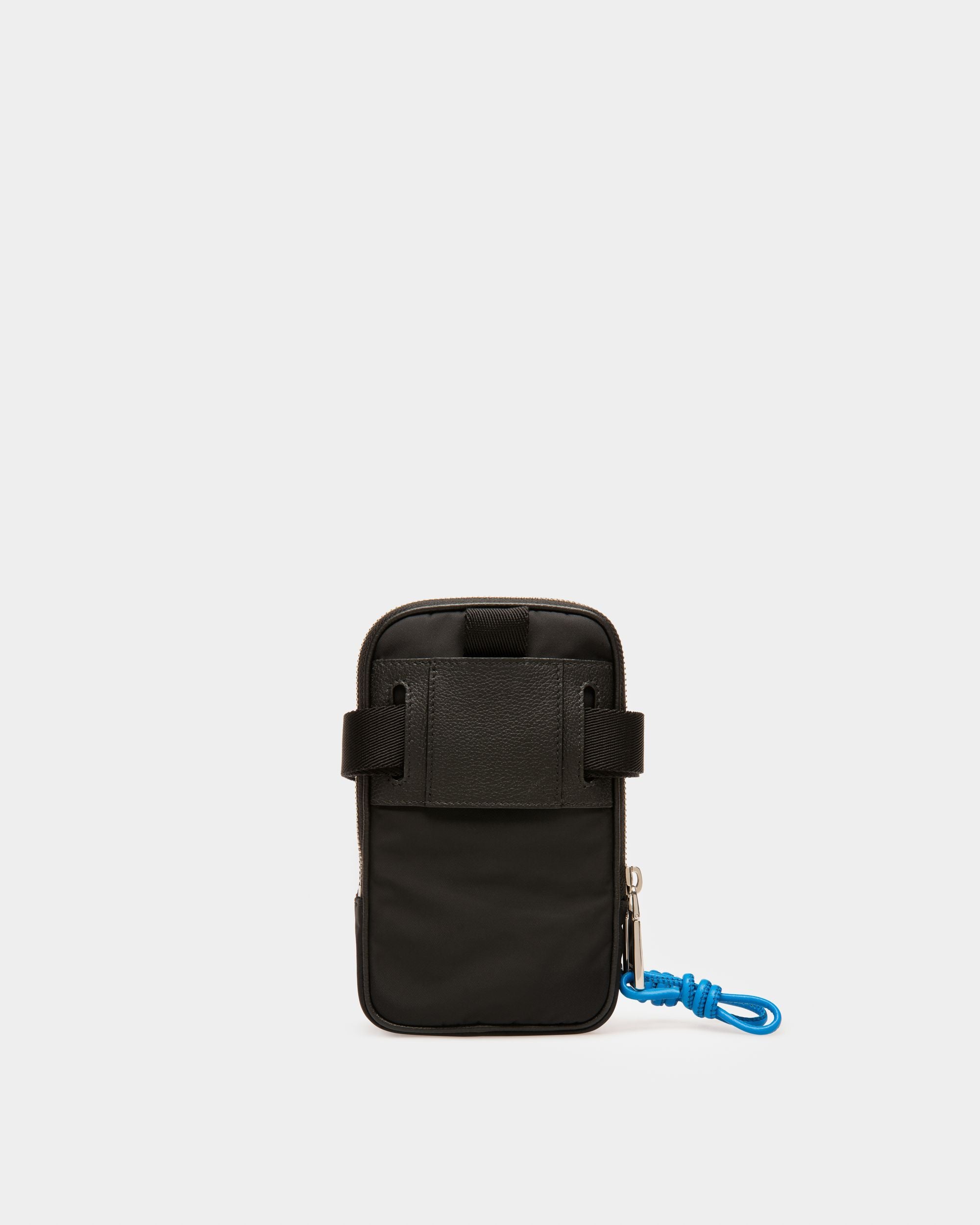Pocky Handytasche Aus Schwarzem Recyceltem Nylon - Herren - Bally - 02