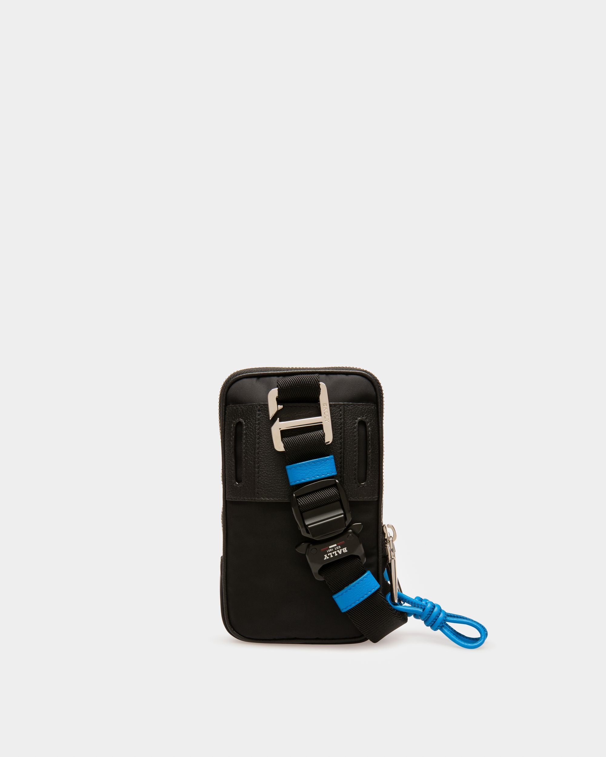 Pocky Handytasche Aus Schwarzem Recyceltem Nylon - Herren - Bally - 03