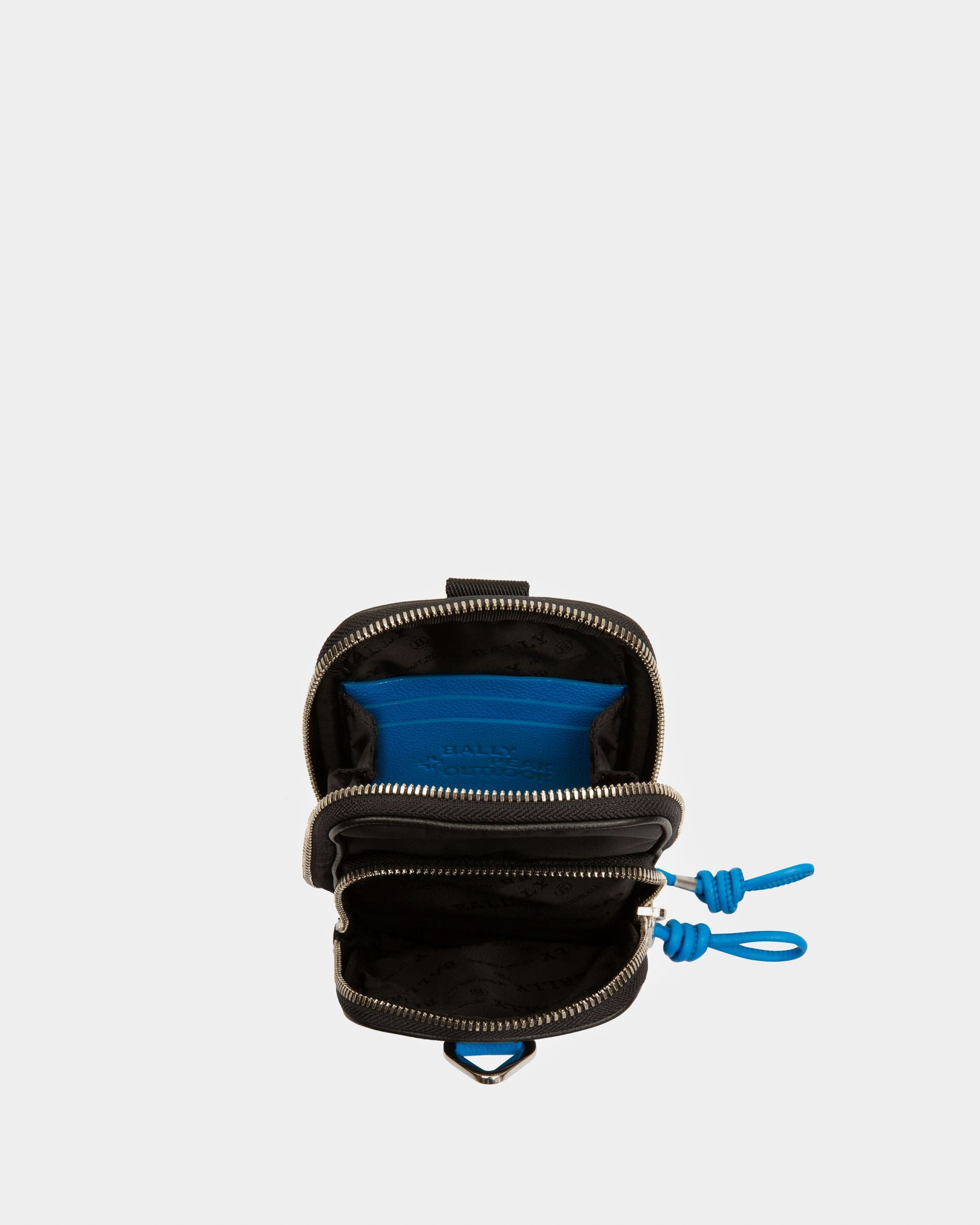 Pocky Handytasche Aus Schwarzem Recyceltem Nylon - Herren - Bally - 04