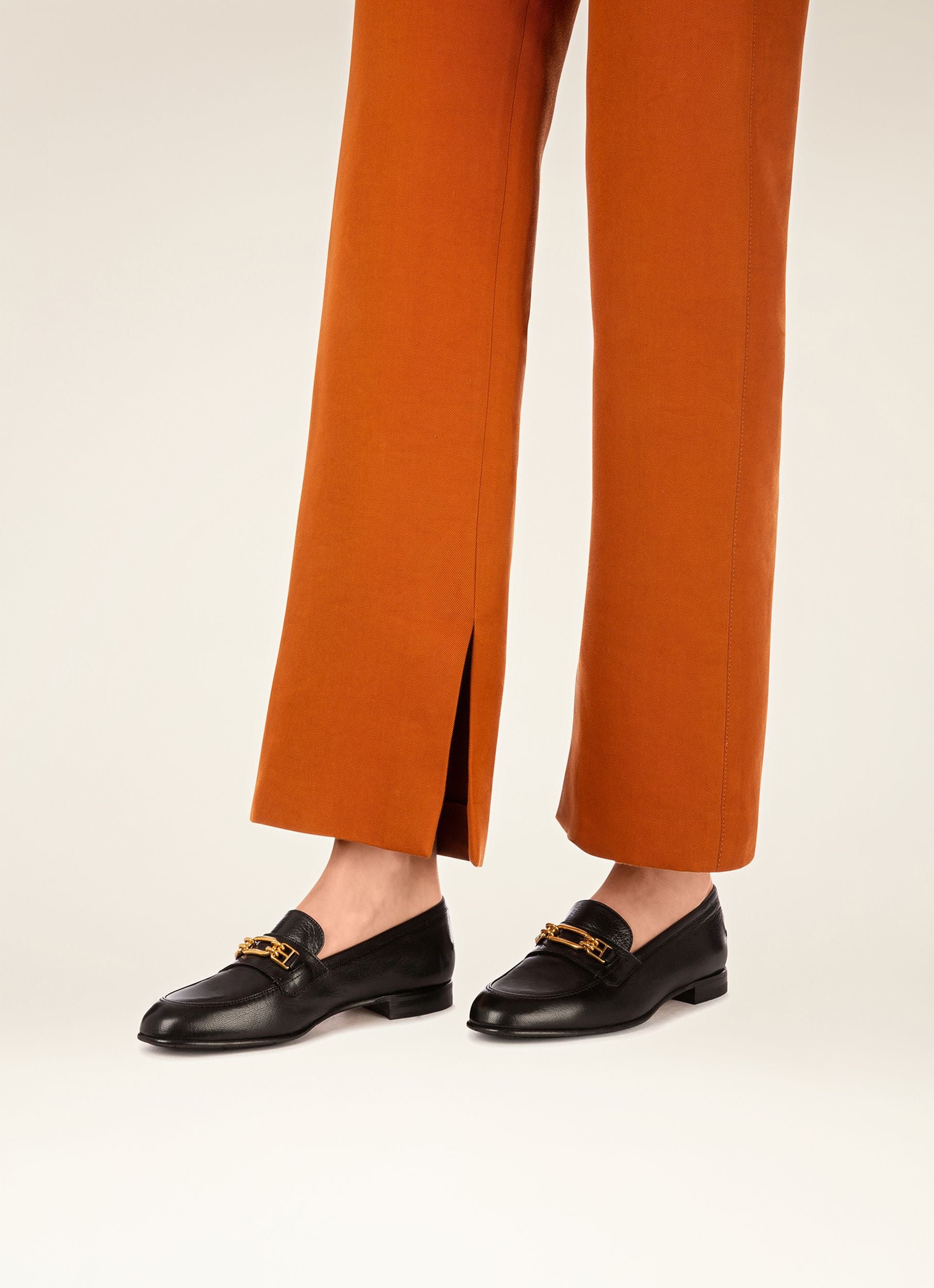 Marsy Loafer Aus Schwarzem Leder - Damen - Bally - 05