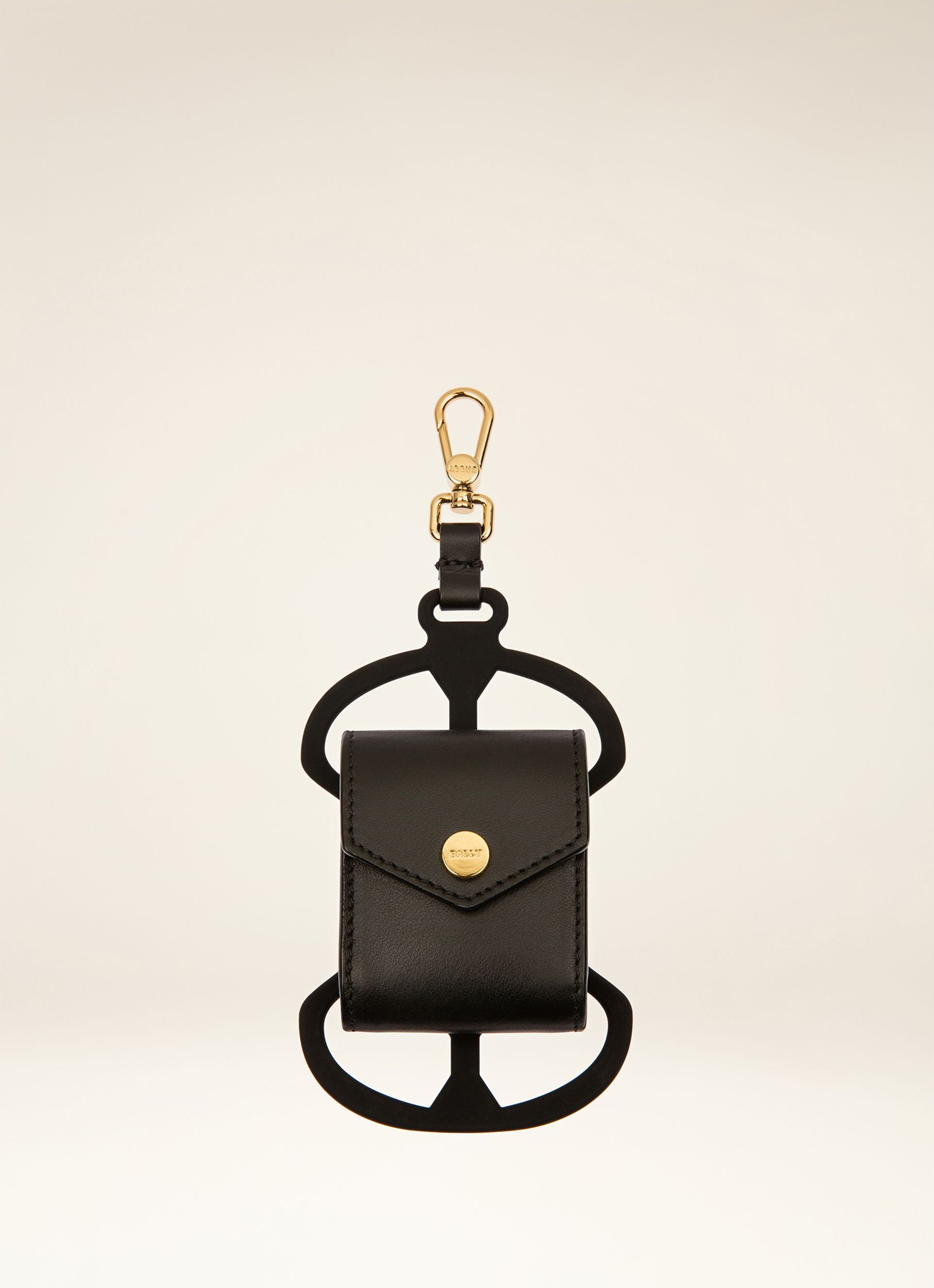 Stefy Handytasche Aus Schwarzem Leder - Damen - Bally - 06
