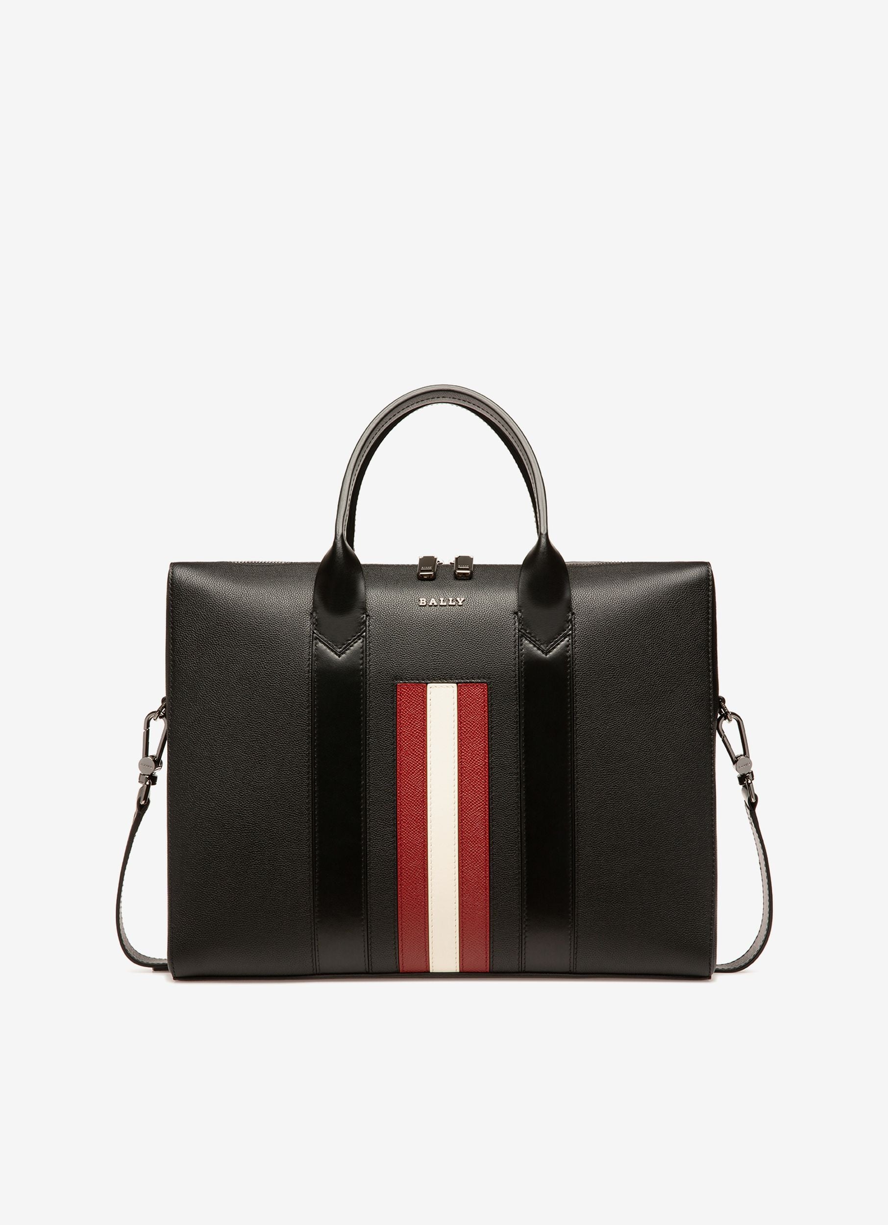 Elter Business-Tasche Aus Schwarzem Leder Für Herren - Herren - Bally - 01